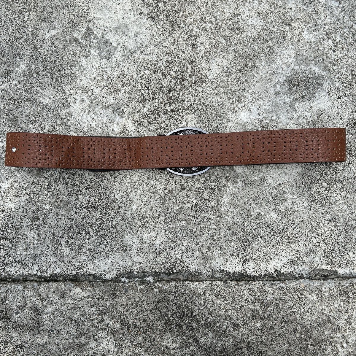 Vintage Vintage studded leather belt (Kapital Style) Size ONE SIZE - 2 Thumbnail