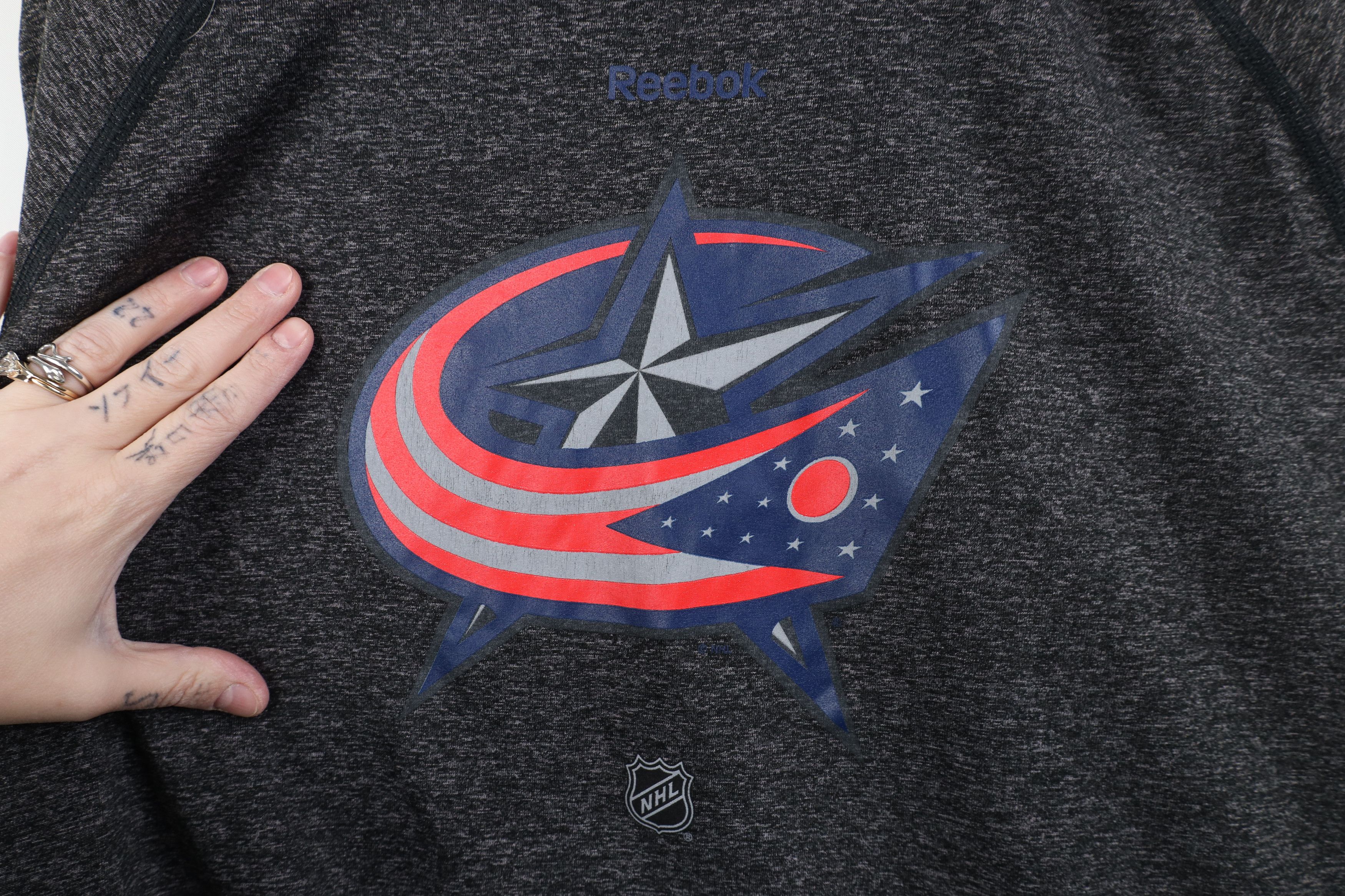 Reebok Reebok Columbus Blue Jackets Hockey Short Sleeve T-Shirt Size US XL / EU 56 / 4 - 4 Thumbnail