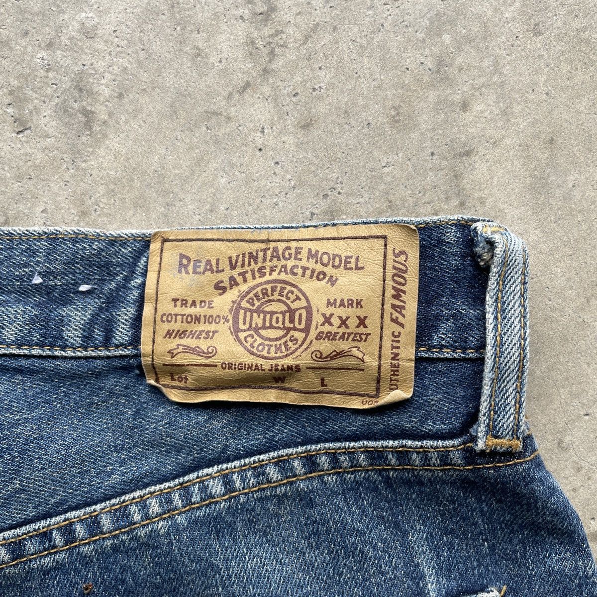 Japanese Brand × Jean × Vintage Vintage Japanese Faded Baggy Jeans Distressed Denim Pants Size US 35 - 8 Thumbnail