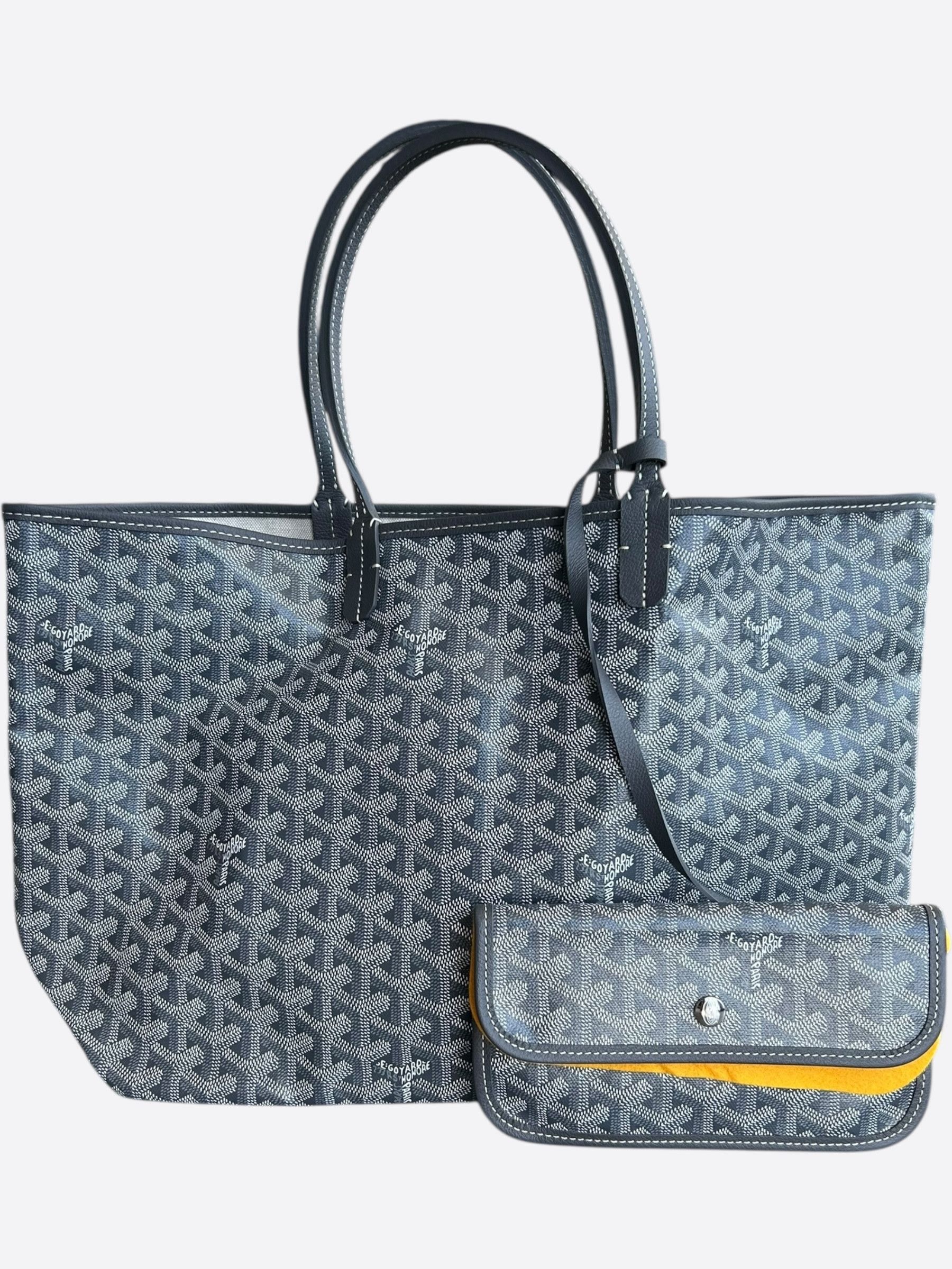 Goyard Grey St. Louis Tote Bag, Women's