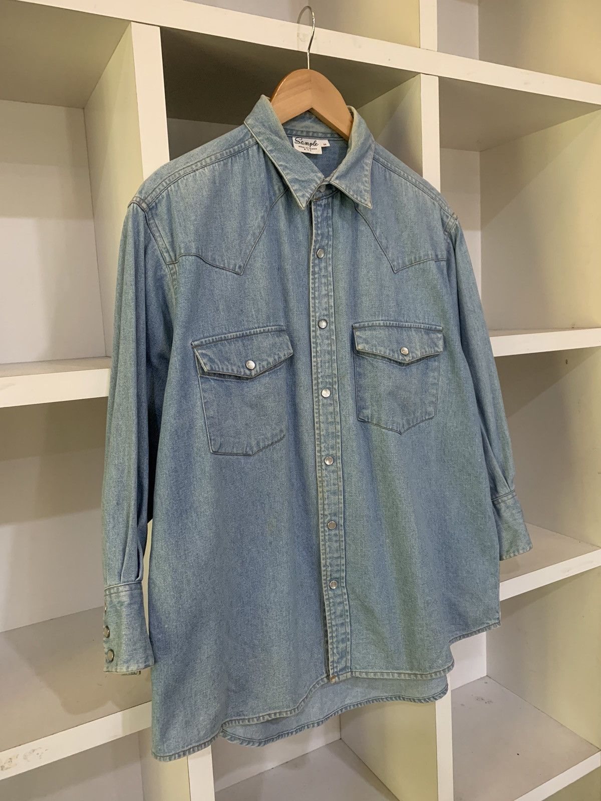 Vintage Vintage ROC Taiwan Denim Jacket Size US M / EU 48-50 / 2 - 4 Thumbnail