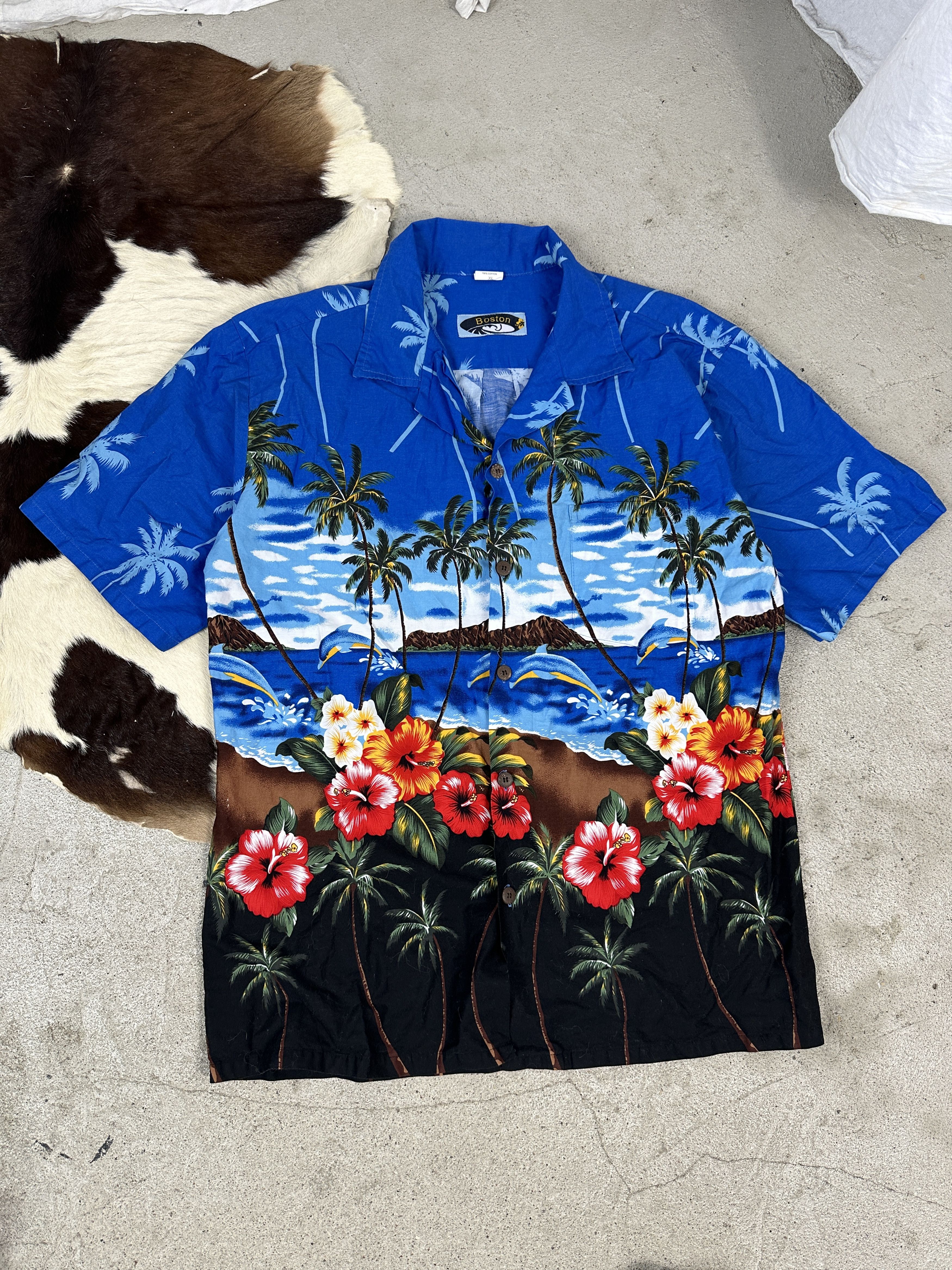 Vintage Vintage Streetwear Y2K Casual Summer Hawaiian Shirt Size US XL / EU 56 / 4 - 1 Thumbnail