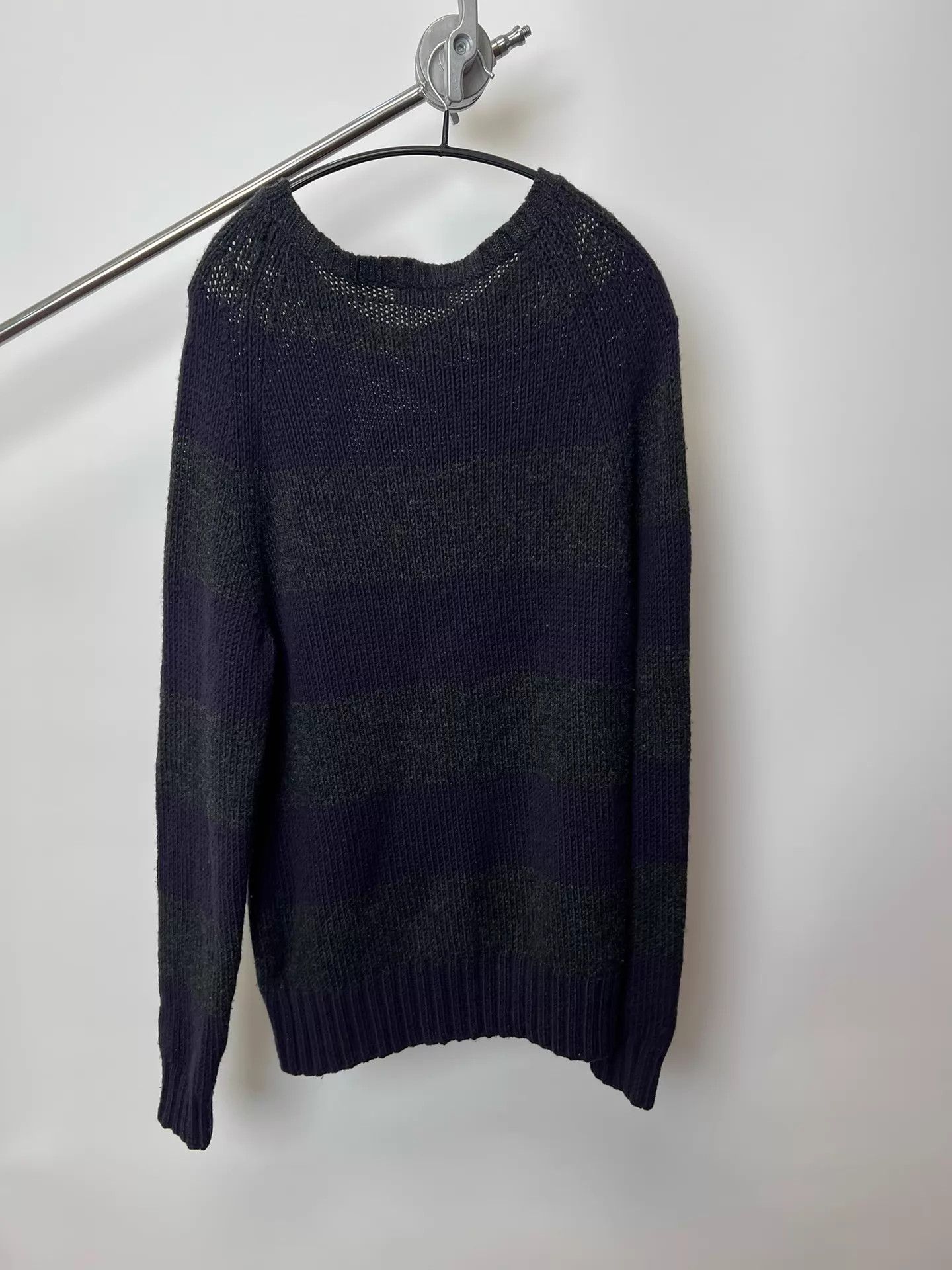 Dries Van Noten Dries Van Noten Striped Wool Knit Drop Shoulder Sweater M Size M / US 6-8 / IT 42-44 - 6 Thumbnail