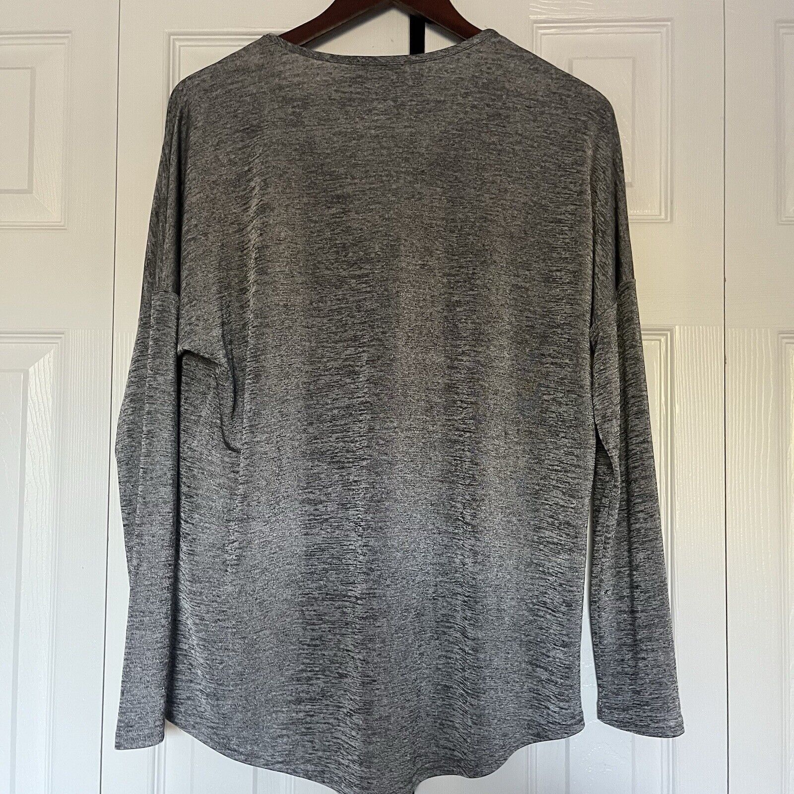 Joseph Ribkoff Women’s Joseph Ribkoff Gray Long Sleeve Blouse Zip Size 10 Size L / US 10 / IT 46 - 4 Thumbnail