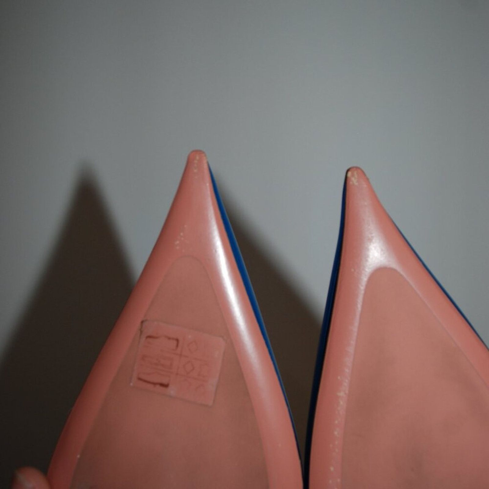 Amina Muaddi Amina Muaddi Ane PVC Glass 95mm Wedge pumps - 40.5 EU Size US 10.5 / IT 40.5 - 3 Thumbnail