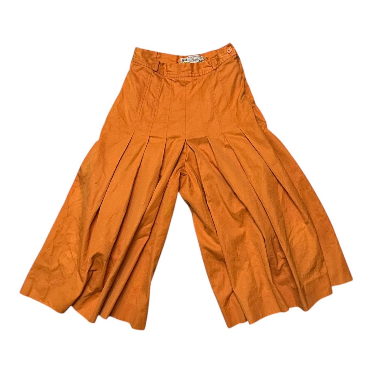 Paolo Gucci Vintage 90s Gucci baggy pleats short pants Size 24" / US 00 / IT 34 - 1 Thumbnail