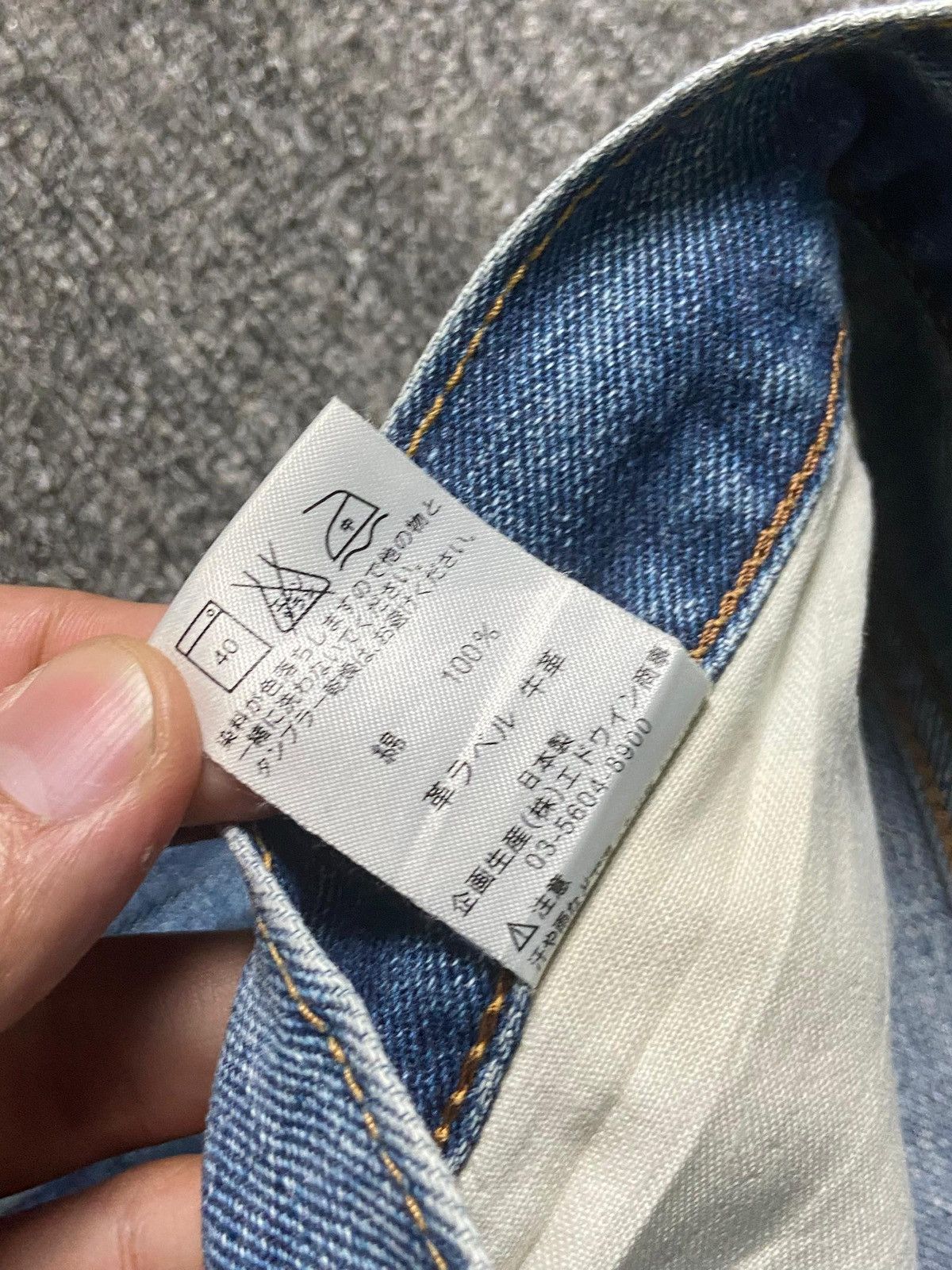 Japanese Brand × Lee × Vintage Vintage LEE RIDERS Distressed Denim Jeans (132) Size US 32 / EU 48 - 5 Thumbnail