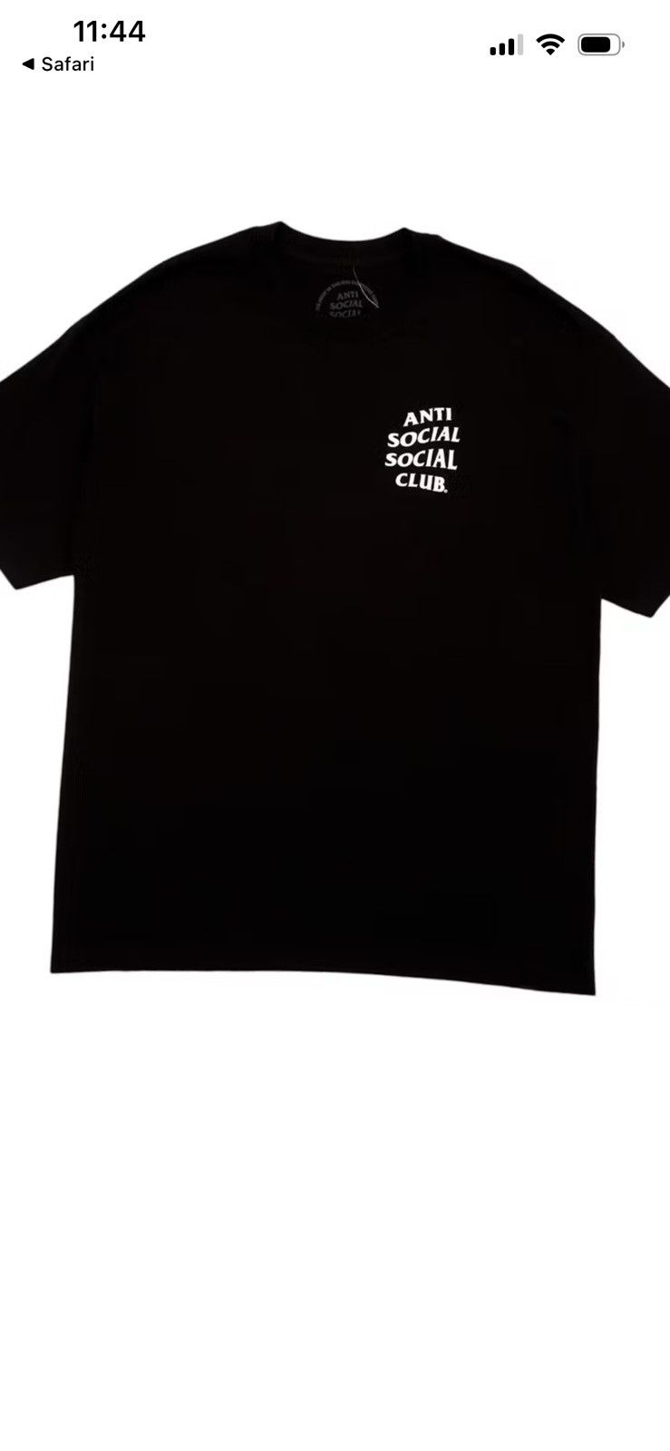 Anti Social Social Club Anti social social club tee Size US M / EU 48-50 / 2 - 1 Thumbnail