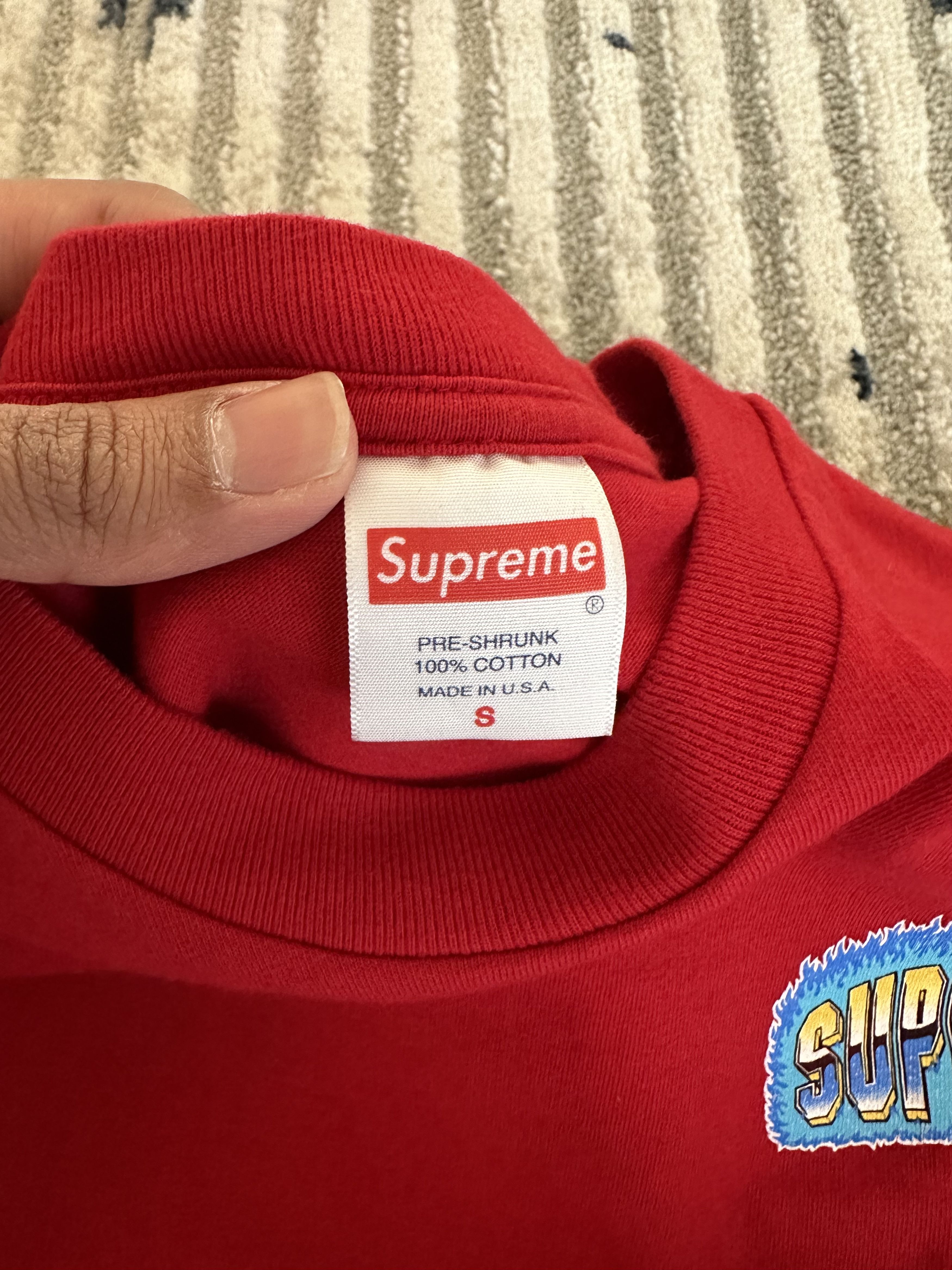 Supreme Supreme Chrome Tee Size US S / EU 44-46 / 1 - 4 Thumbnail