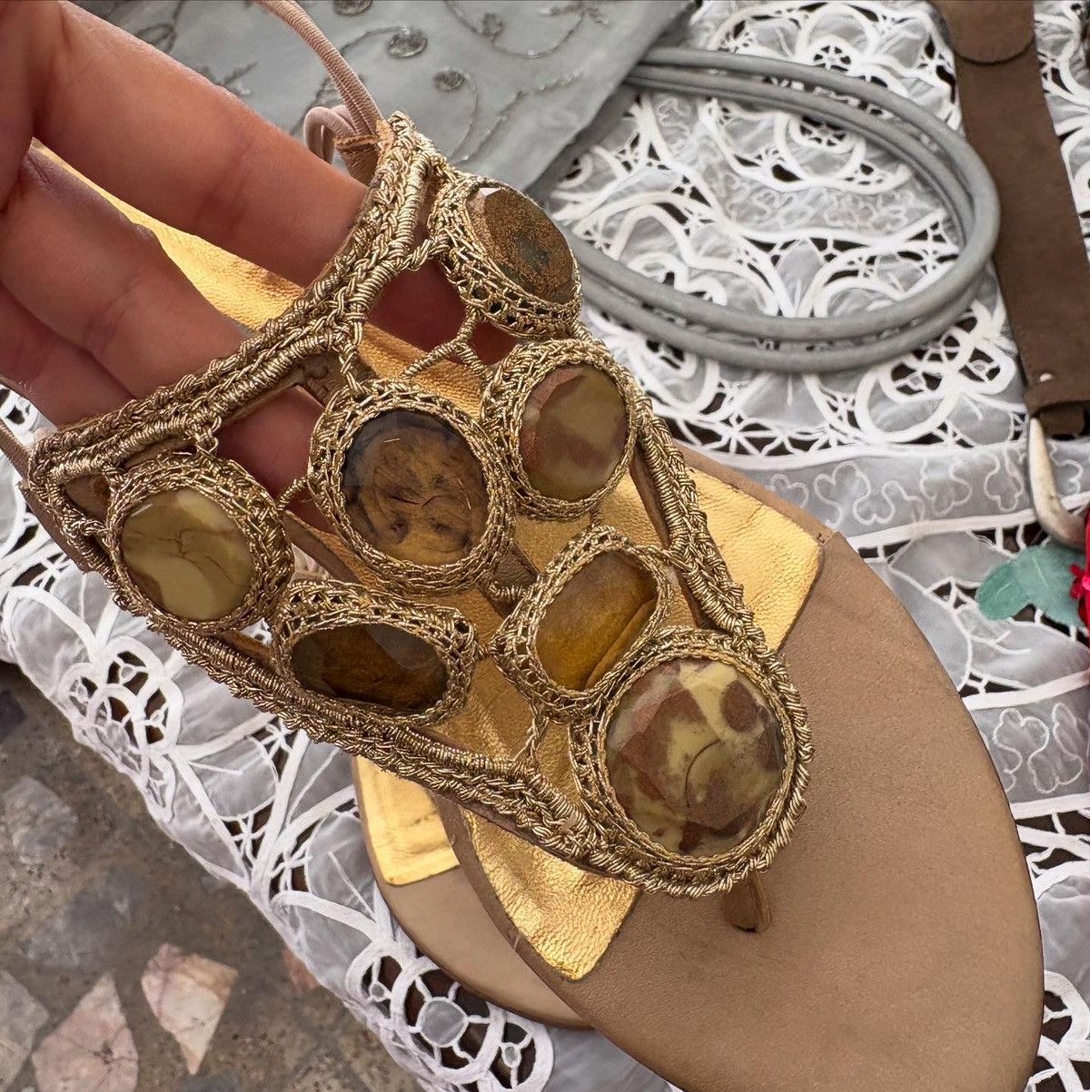 Vintage Gianna Meliani sandals Size US 6 / IT 36 - 4 Thumbnail