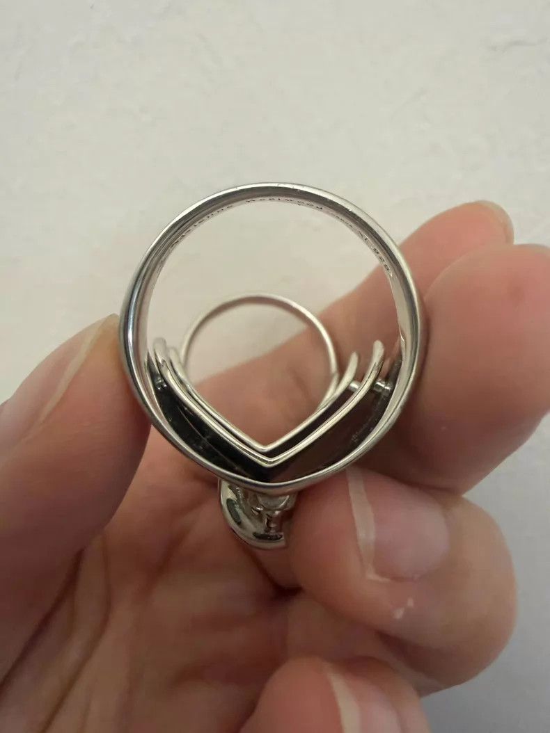 Vivienne Westwood Vivienne Westwood Saturn Four-Part Armor Ring Size ONE SIZE - 6 Thumbnail