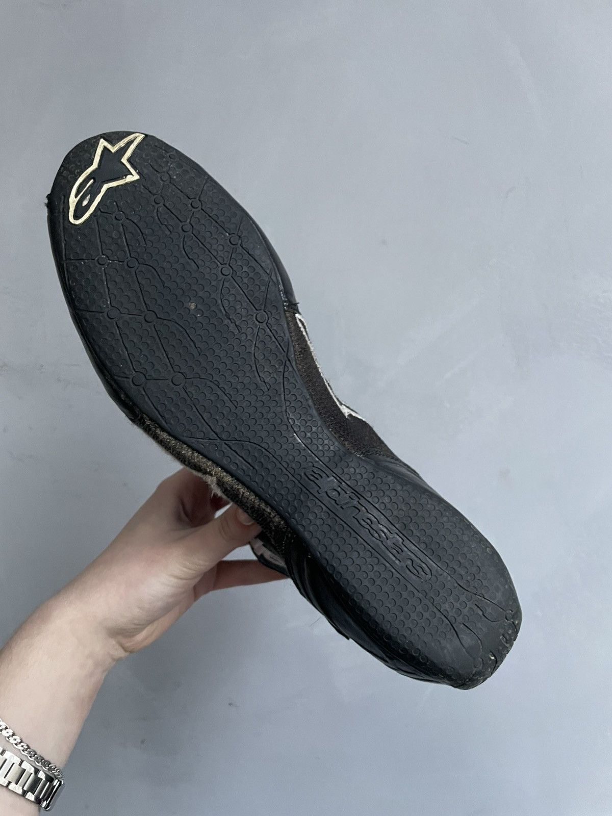Alpinestars Apinestars Black moto Sneakers vetements style y2k Size US 8.5 / EU 41-42 - 11 Thumbnail
