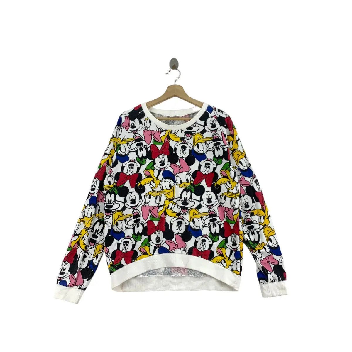 Disney DISNEY MICKEY Minnie Mouse Donald Duck Friends Sweatshirt Size L / US 10 / IT 46 - 1 Thumbnail