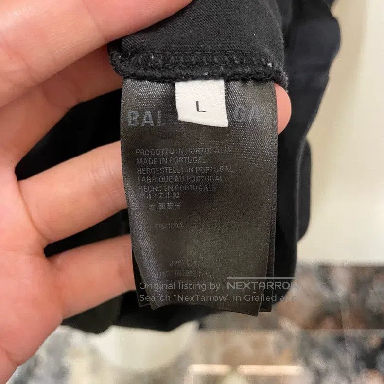 Balenciaga Balenciaga Mosaic Blurred Logo L Size Size US L / EU 52-54 / 3 - 5 Thumbnail
