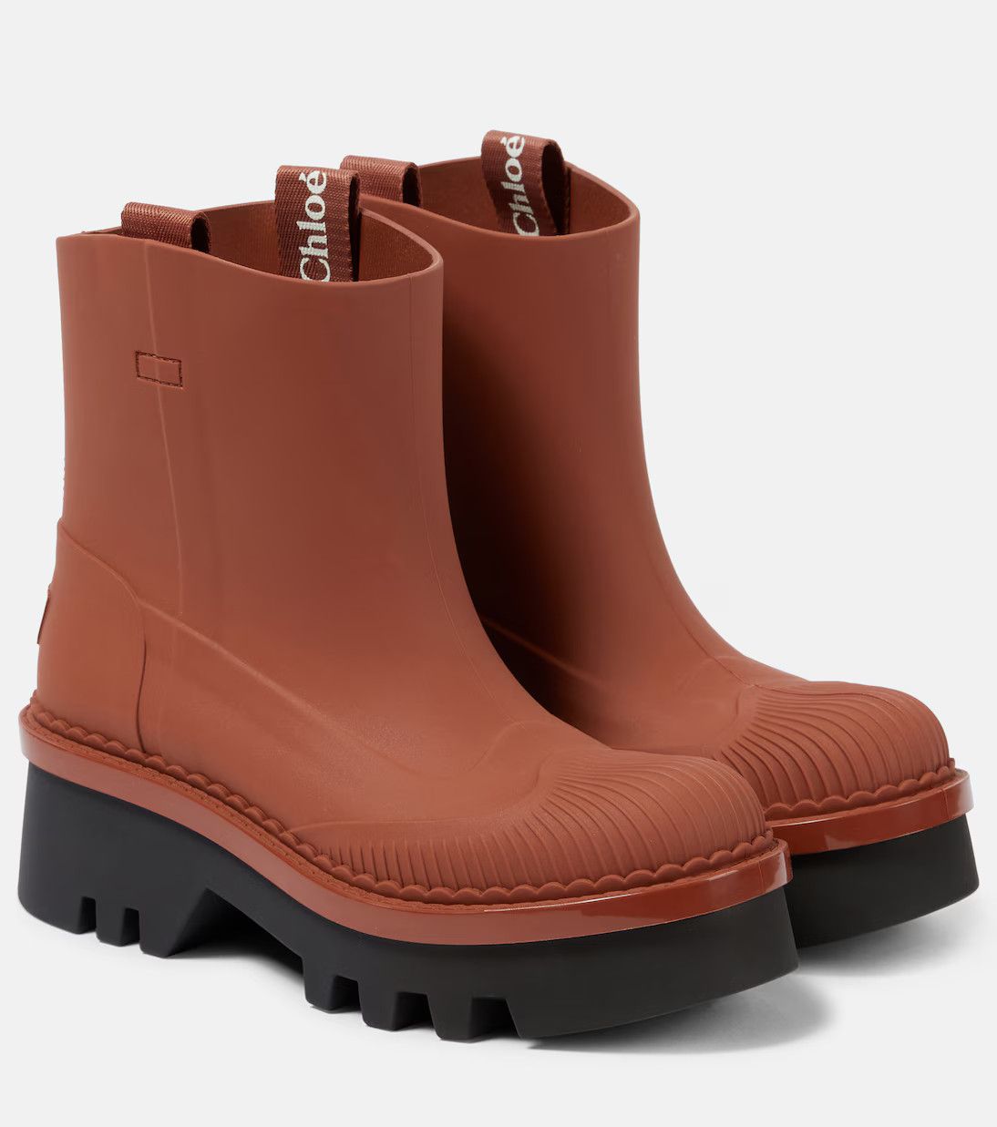 Chloe o1y0825 Ankle Boots in Tan Size US 6 / IT 36 - 2 Thumbnail