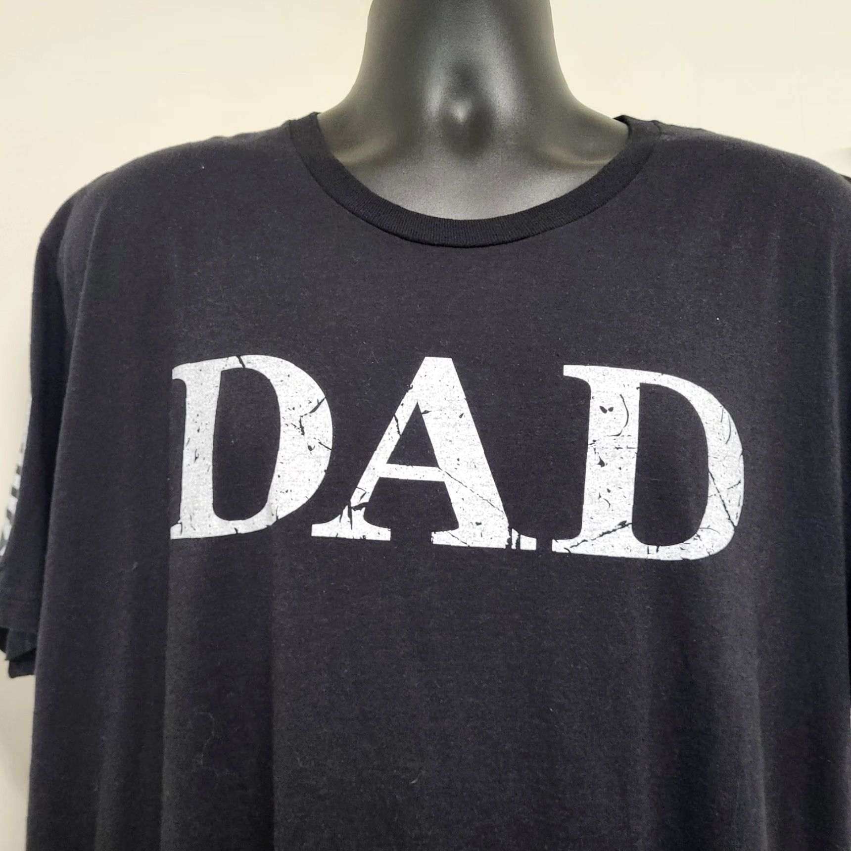 Vintage **Grunt Style Patriotic Dad T-Shirt Men's XXXL Black Liberty Flag** User: **Grunt Style Patriotic Dad T-Shirt Men's XXXL Black Liberty Flag** Size US XXL / EU 58 / 5 - 7 Thumbnail