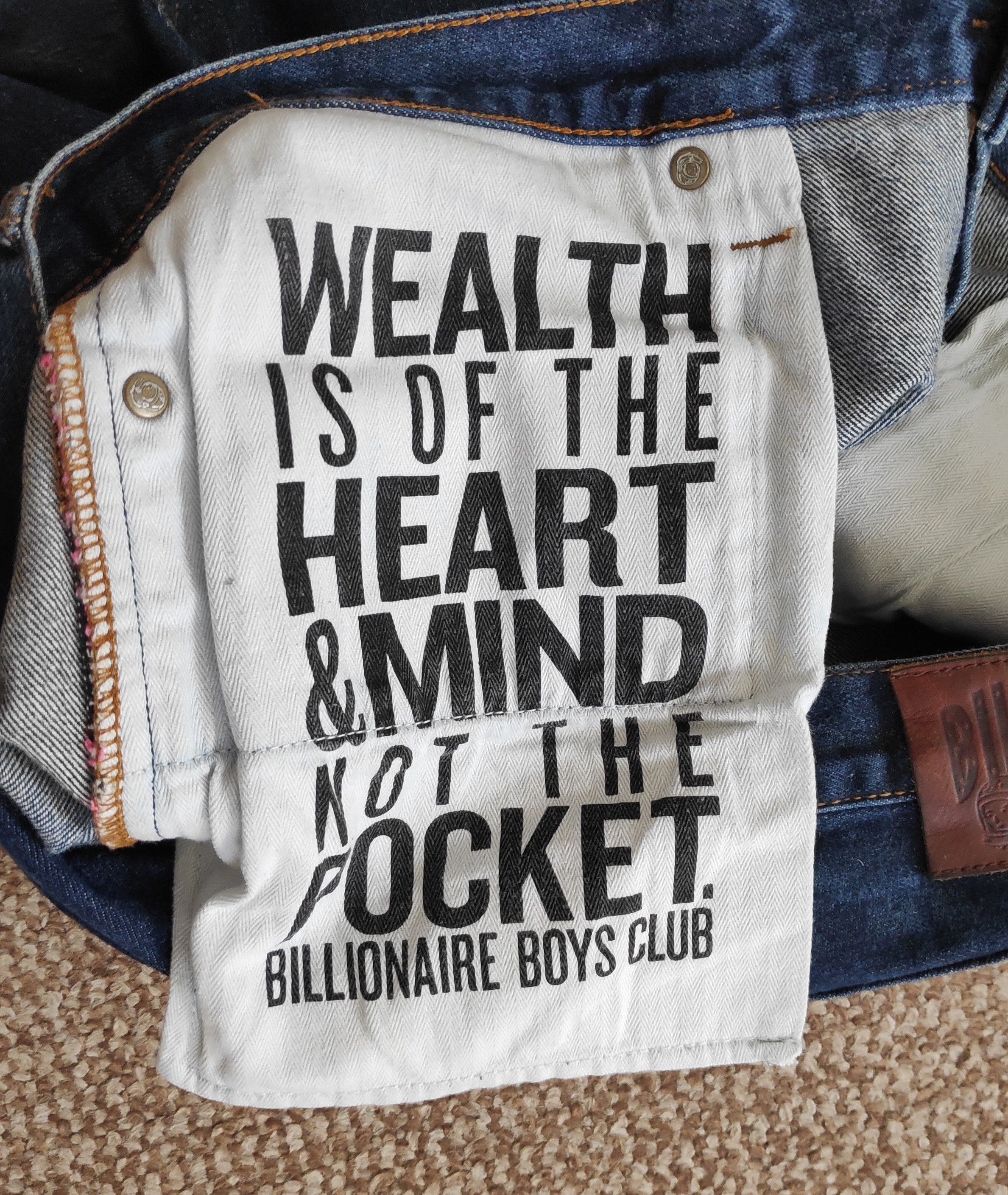 Billionaire Boys Club Billionaire Boys Club Selvedge Denim Jeans Size US 38 / EU 54 - 15 Thumbnail