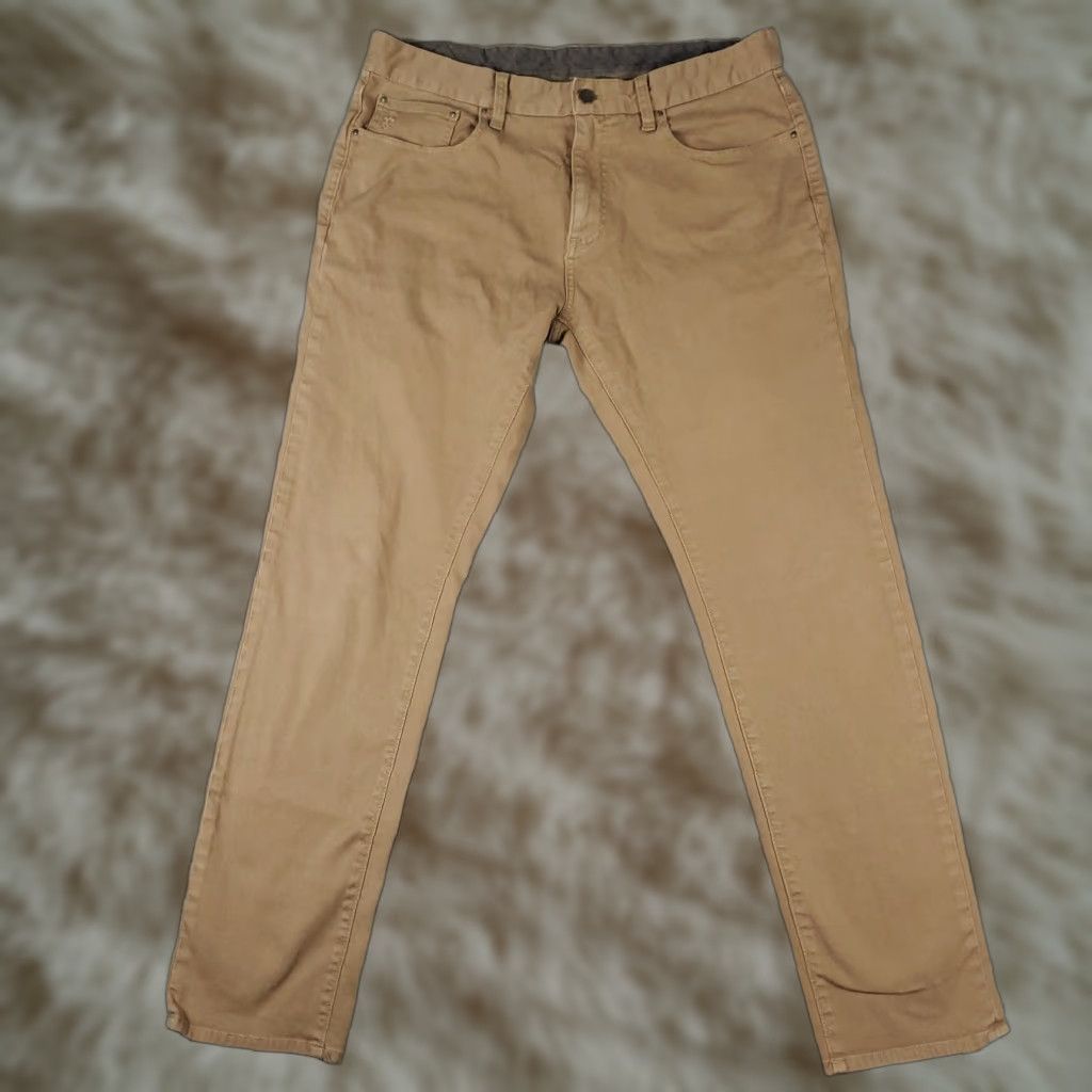 Brooks Brothers Jeans Mens 36x31 Brown 5 Pocket Straight Leg Pants