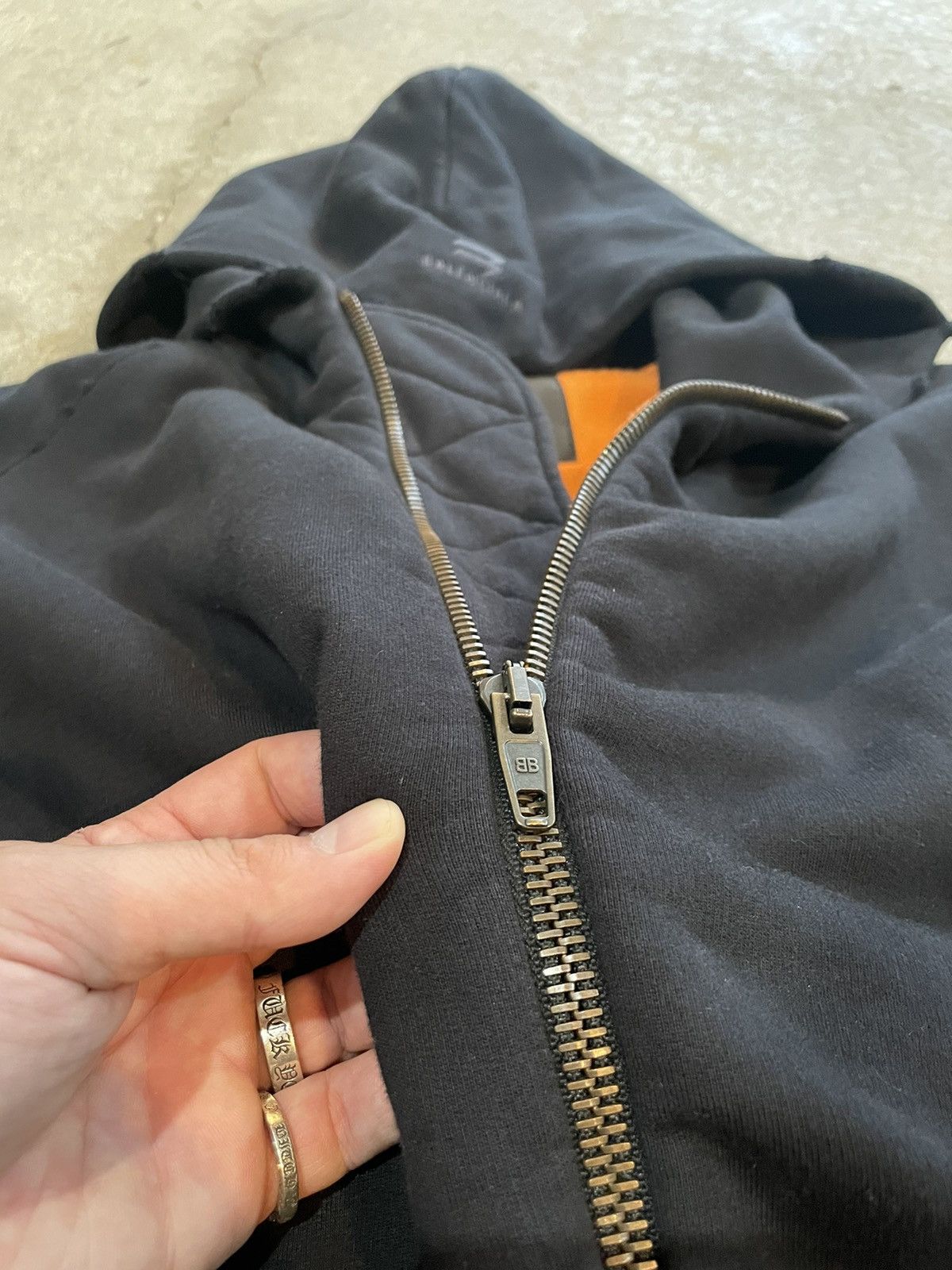 Balenciaga Balenciaga Bomber Hoodie Size US M / EU 48-50 / 2 - 6 Thumbnail