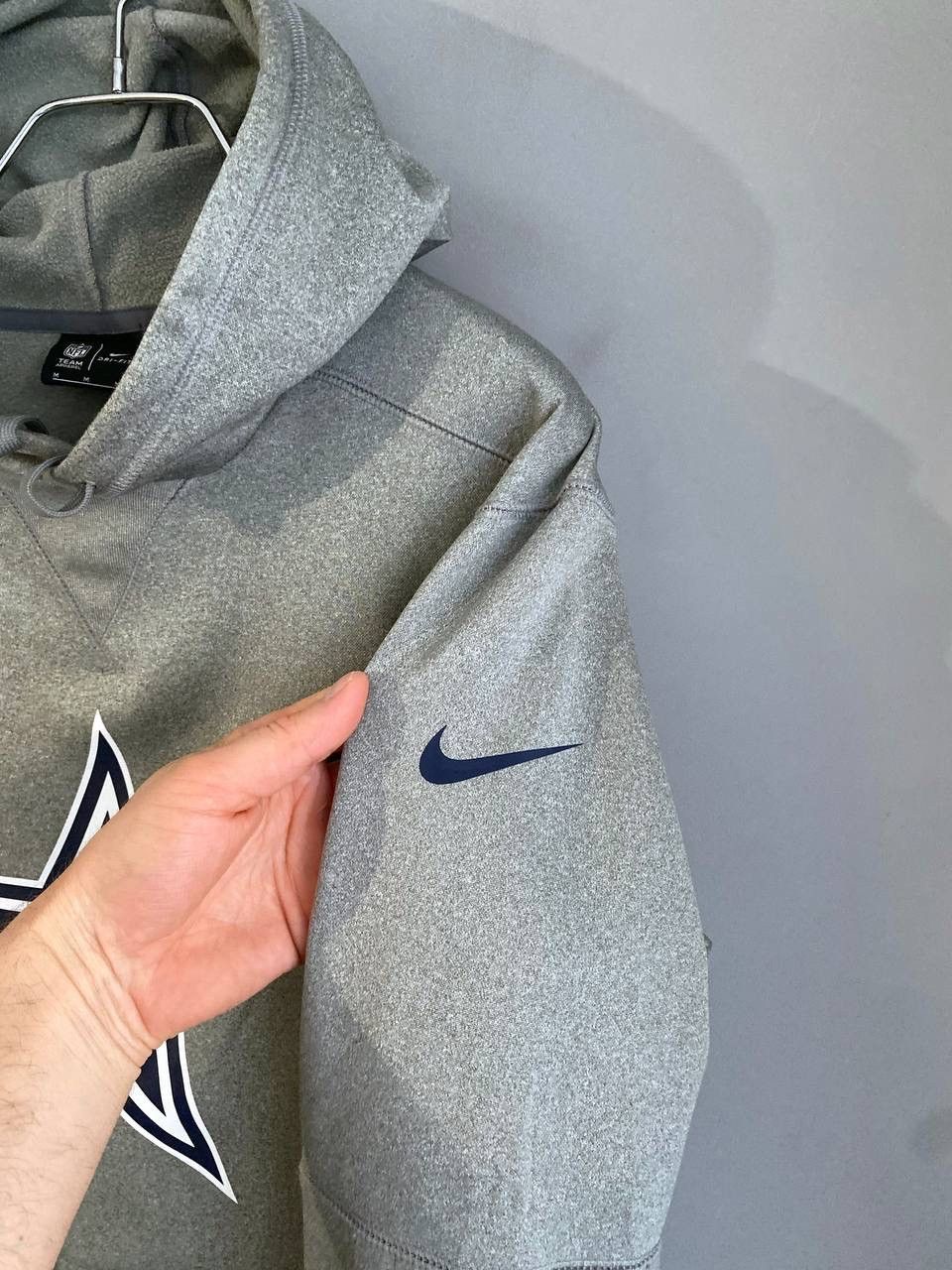Nike Nike x NFL Dallas Cowboys Men's Therma Fit Gray Hoodie, Sz M Size US M / EU 48-50 / 2 - 9 Thumbnail