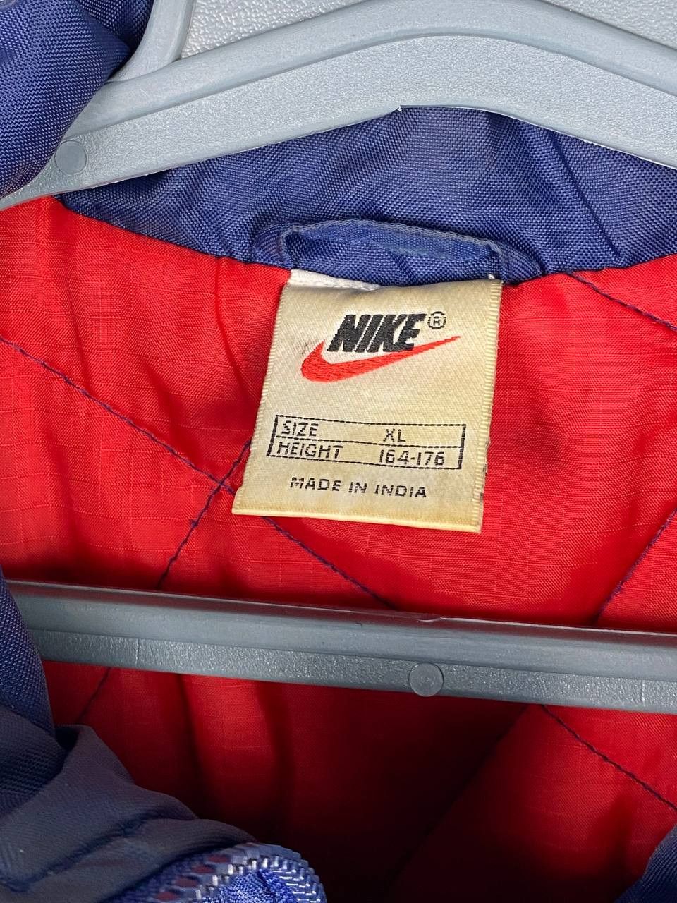 Nike × Vintage Vintage Nike Jacket Big Swoosh Embroidered Logo Size US M / EU 48-50 / 2 - 6 Thumbnail