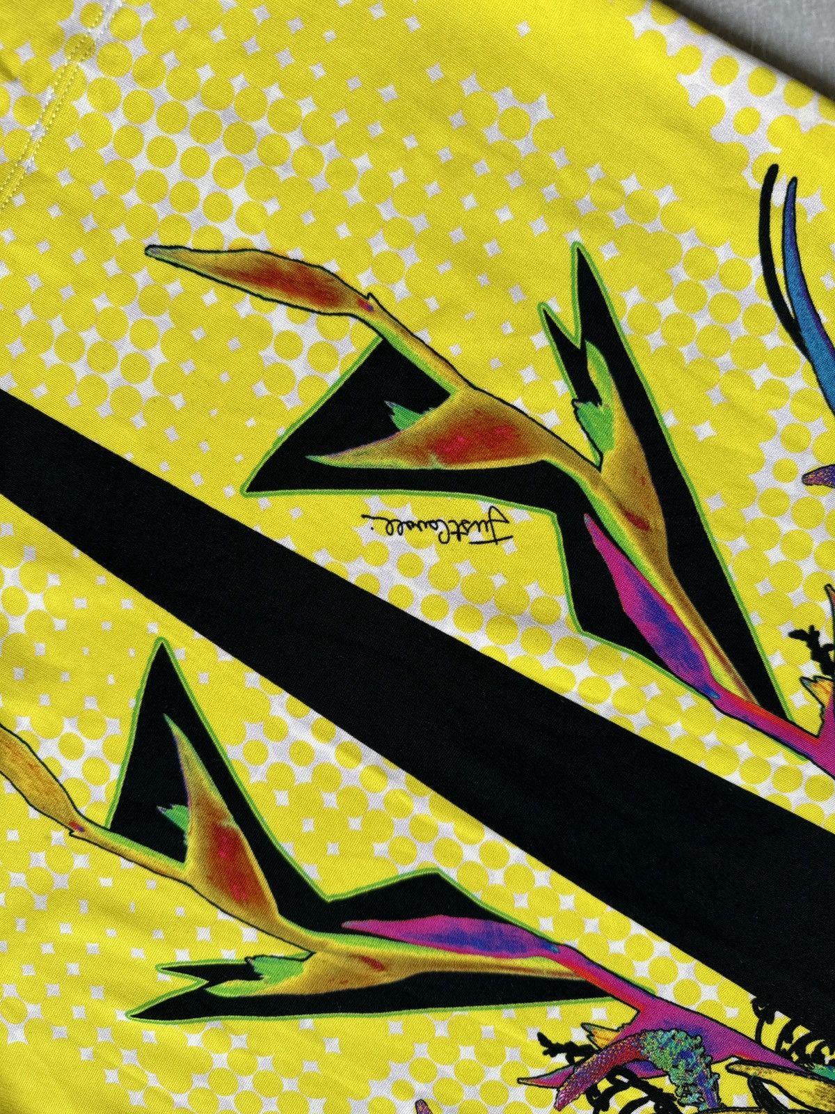 Just Cavalli Just Cavalli Multicolor Slim Dress Floral Geometric Pattern Size M / US 6-8 / IT 42-44 - 7 Thumbnail