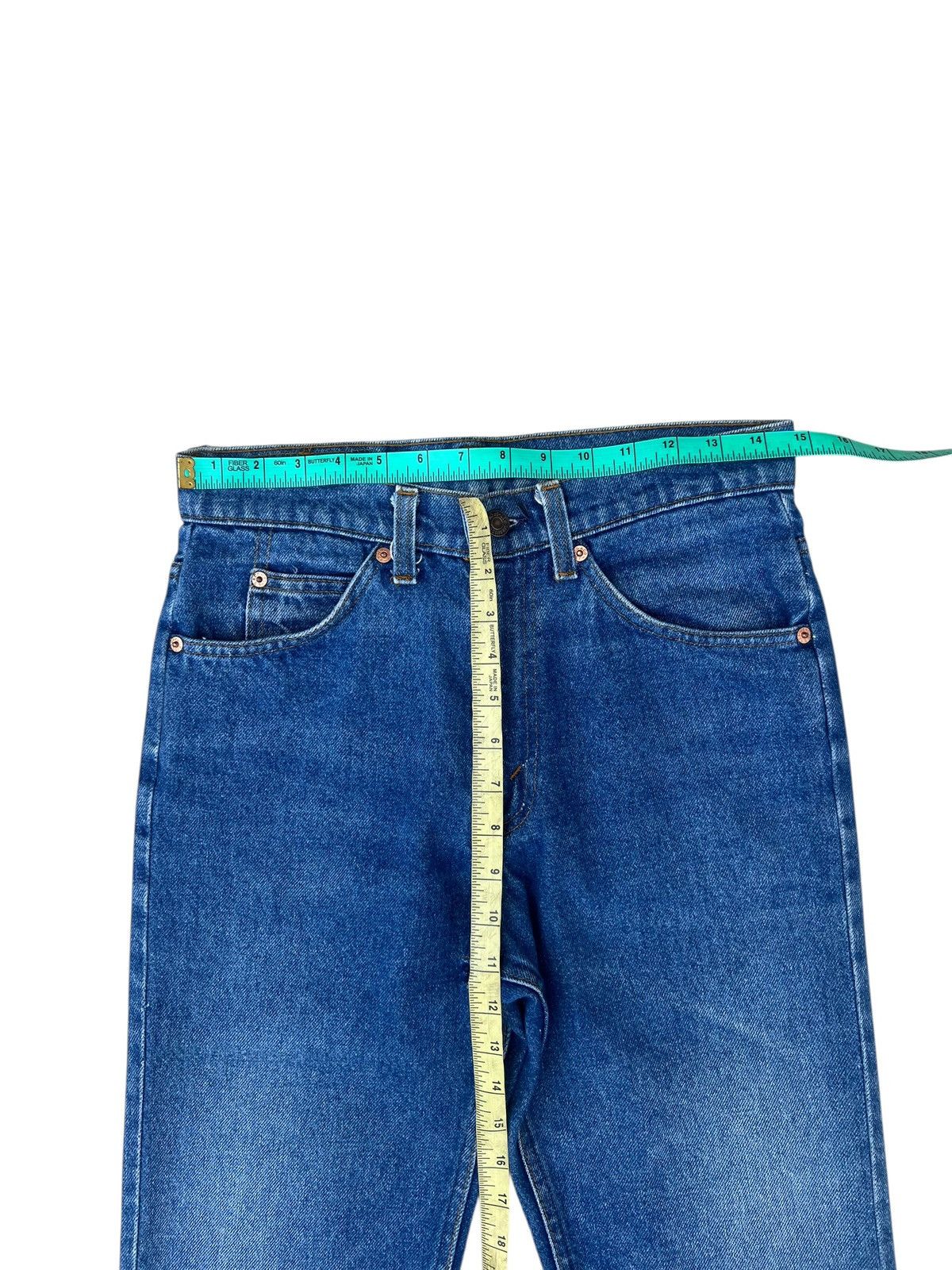Vintage Vintage 80s Levi’s 517 Orange Tab Denim Bootcut Jeans Size US 29 - 2 Thumbnail