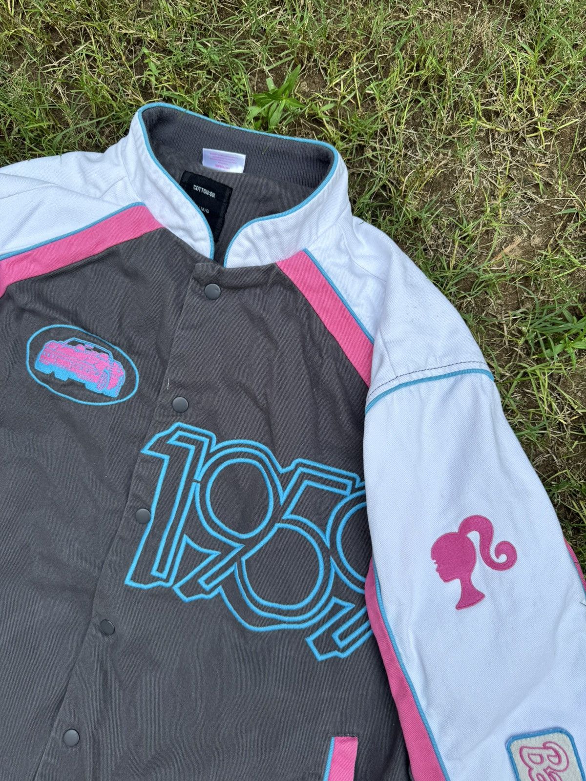 Vintage 1995 Limited Edition Barbie varsity jacket Size US M / EU 48-50 / 2 - 6 Thumbnail