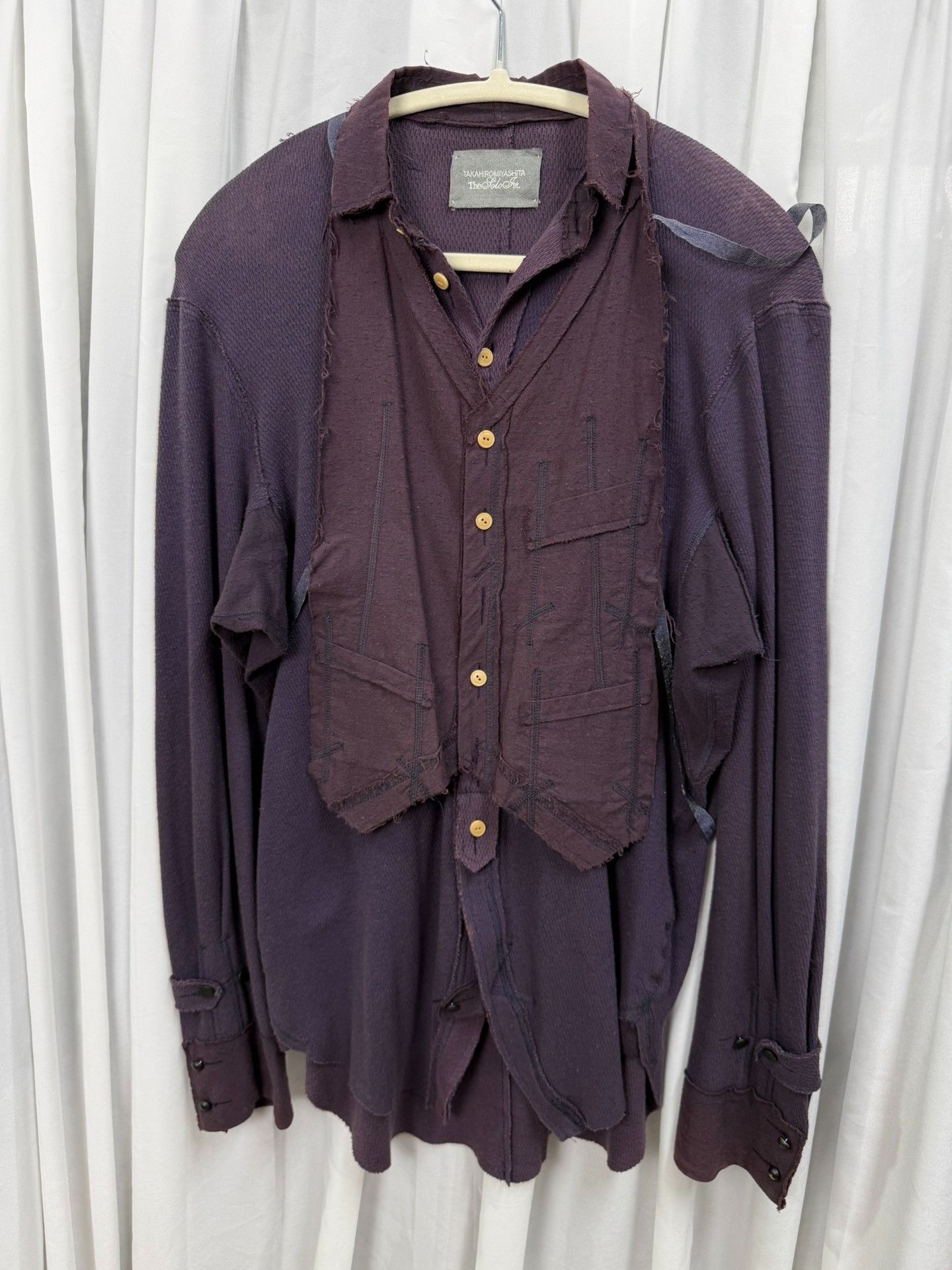 Takahiromiyashita The Soloist. The Soloist Shirt Vest Two-in-One Size US M / EU 48-50 / 2 - 1 Thumbnail