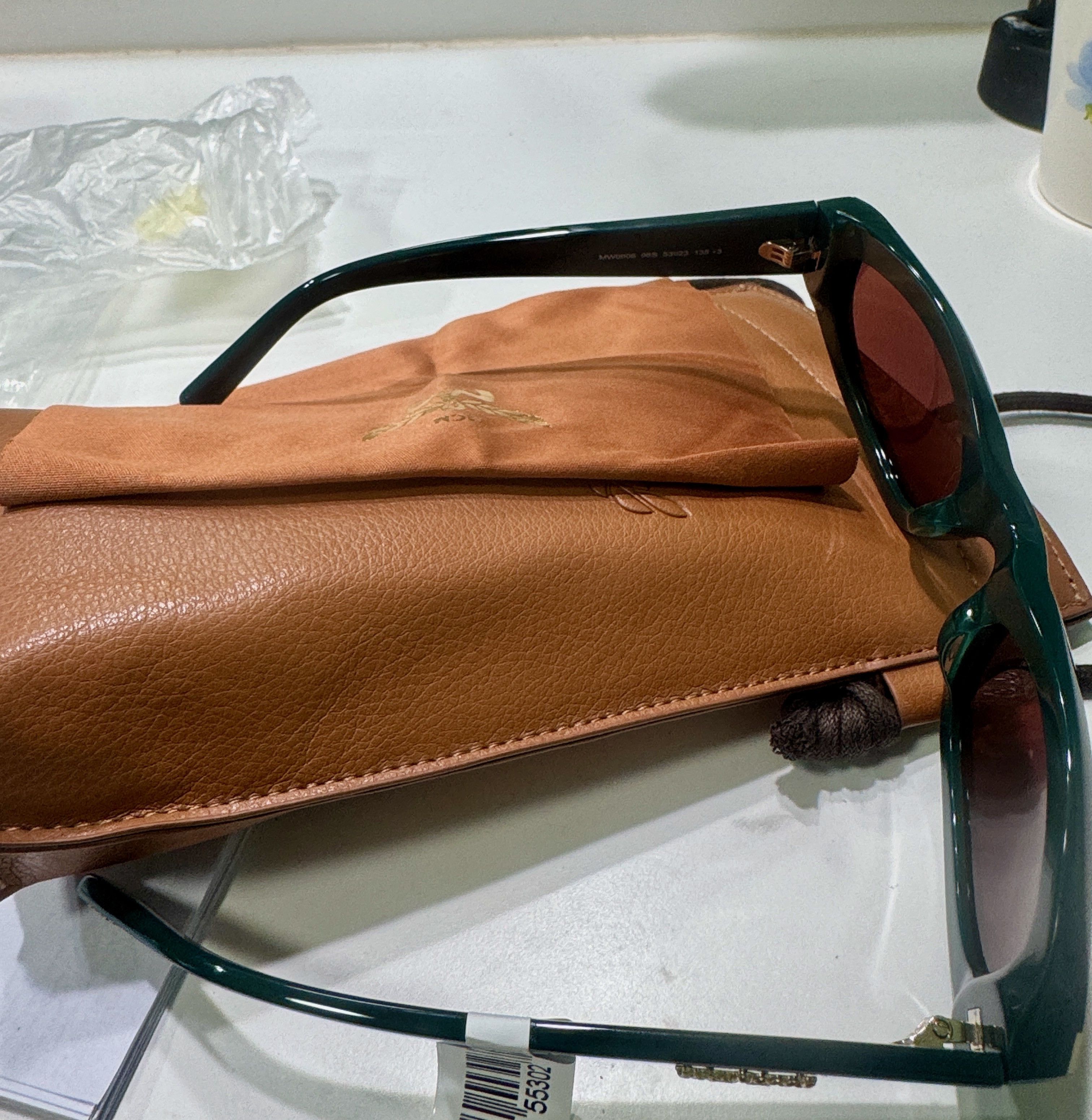 MCM MCM Green 52MM Oval Sunglasses NWT Size ONE SIZE - 2 Thumbnail