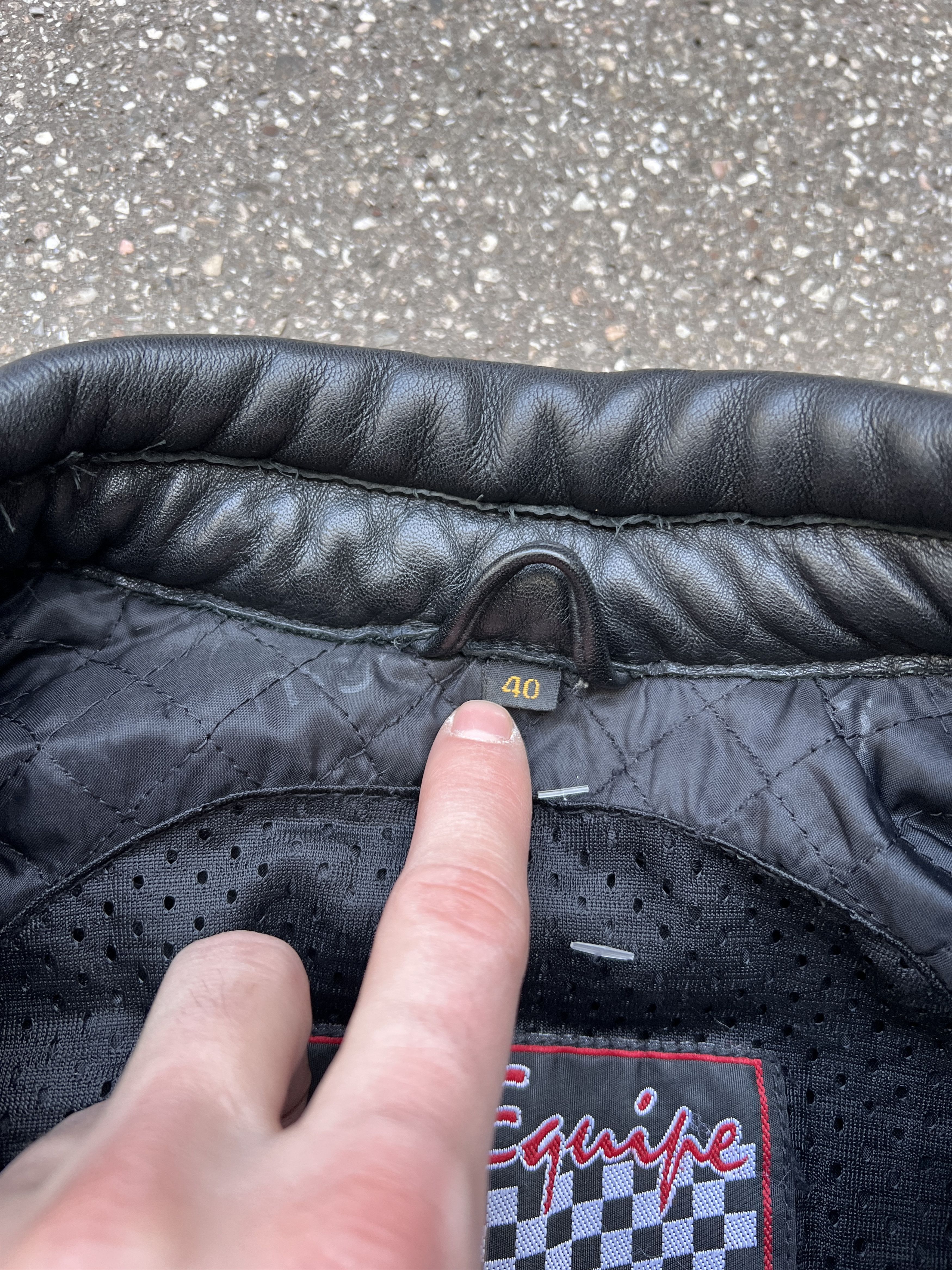 Le Grande Bleu (L.G.B.) Yohji Yamamoto Rick Owens Style Nascar Racing Leather Jacket Size US XS / EU 42 / 0 - 16 Thumbnail