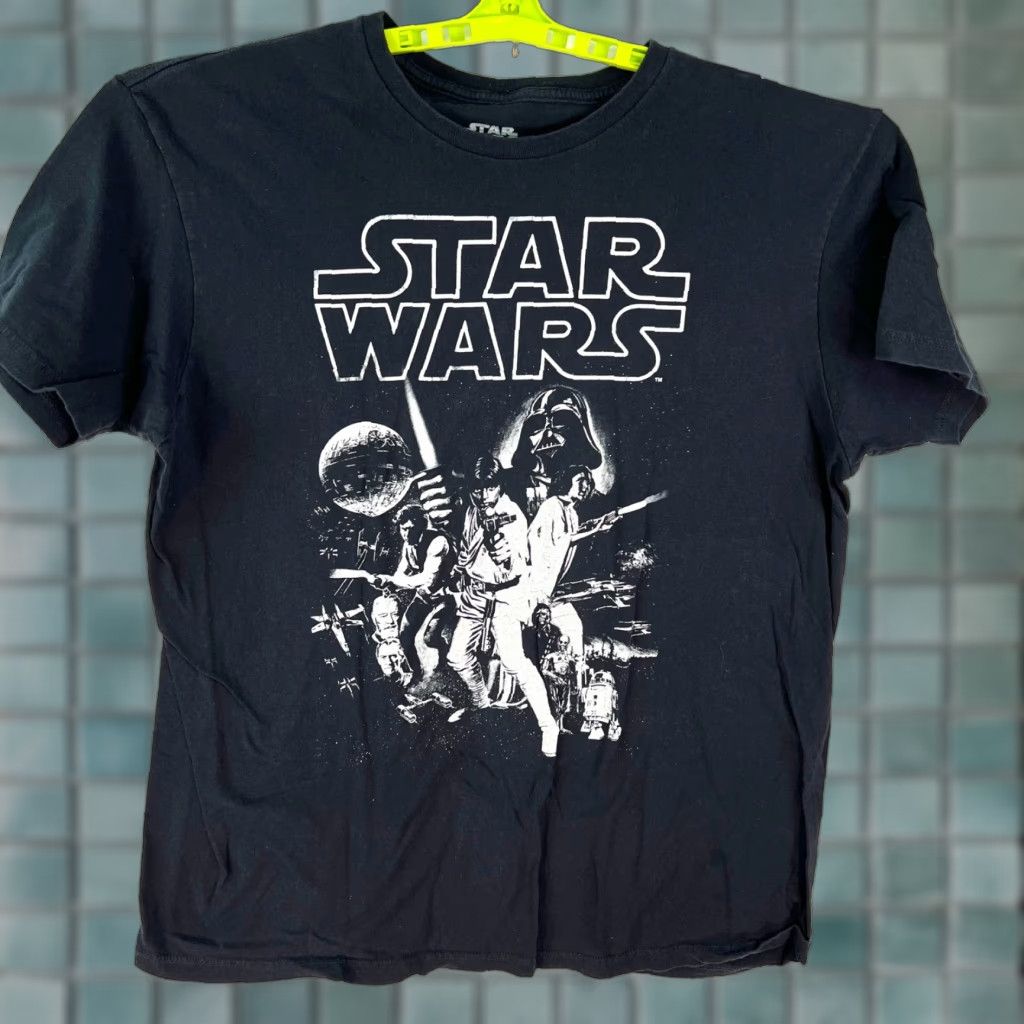 Star Wars Star Wars Mens Darth Vader Graphic T Shirt Black XXL Star Wars Shirt Mens Graphic Tee Short Sleeve Crew Neck 100% Cotton Black/Grey Size US XXL / EU 58 / 5 - 1 Thumbnail