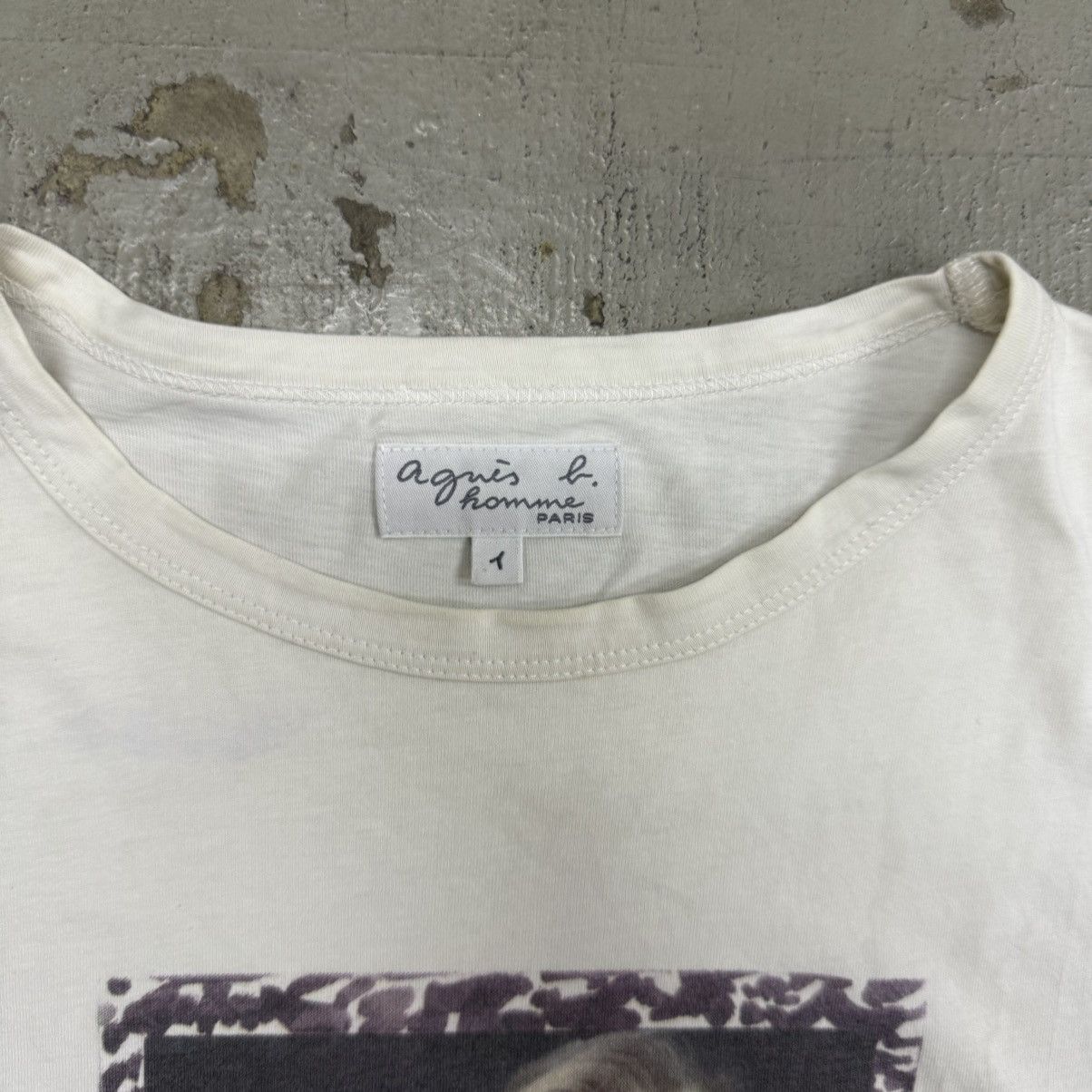 Designer × agnes b. Vintage Agnes B Photo Tee Maripol Size M / US 6-8 / IT 42-44 - 3 Thumbnail