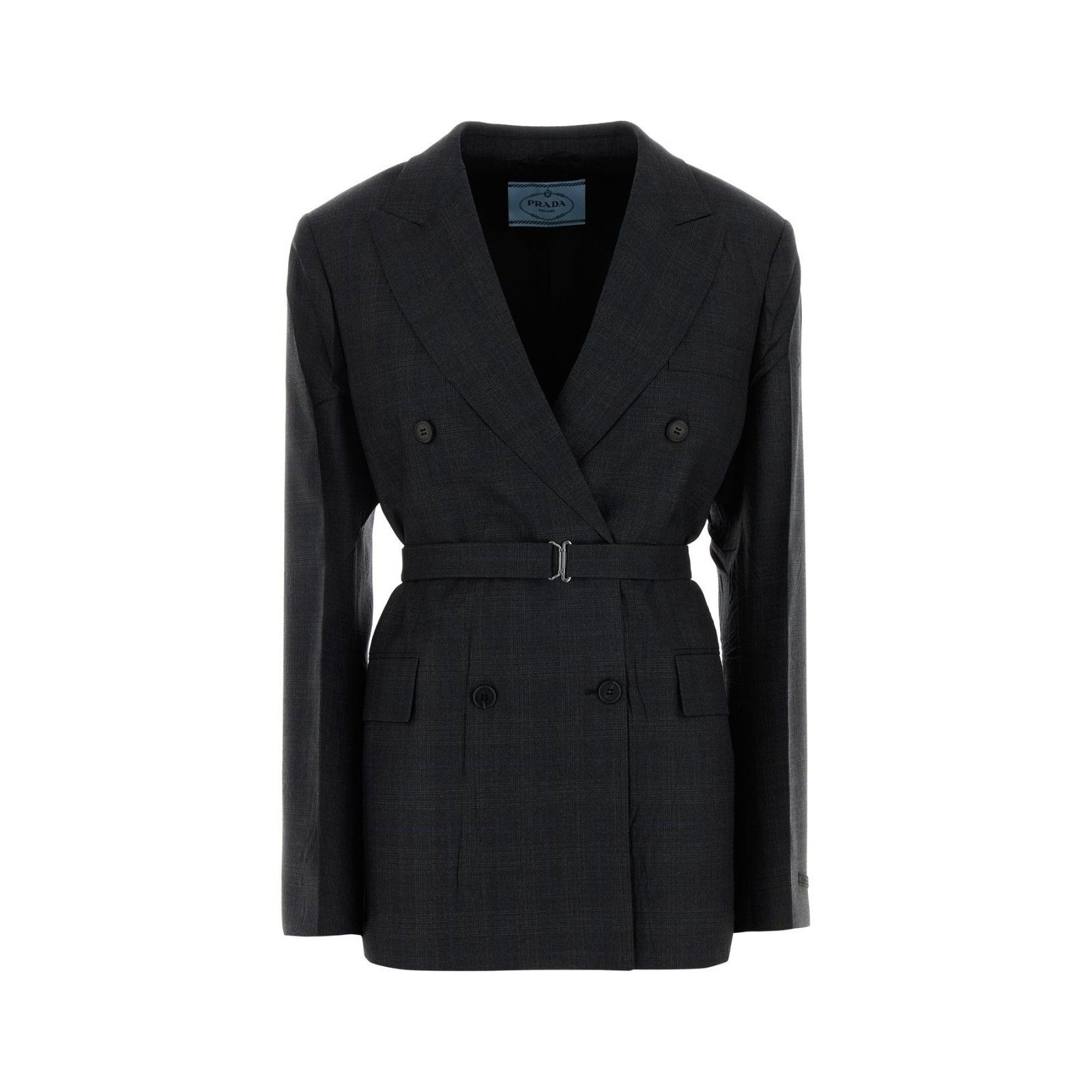Prada PRADA Embroidered Wool Blazer Jacket New And Authentic (Wome Size M / US 6-8 / IT 42-44 - 1 Thumbnail
