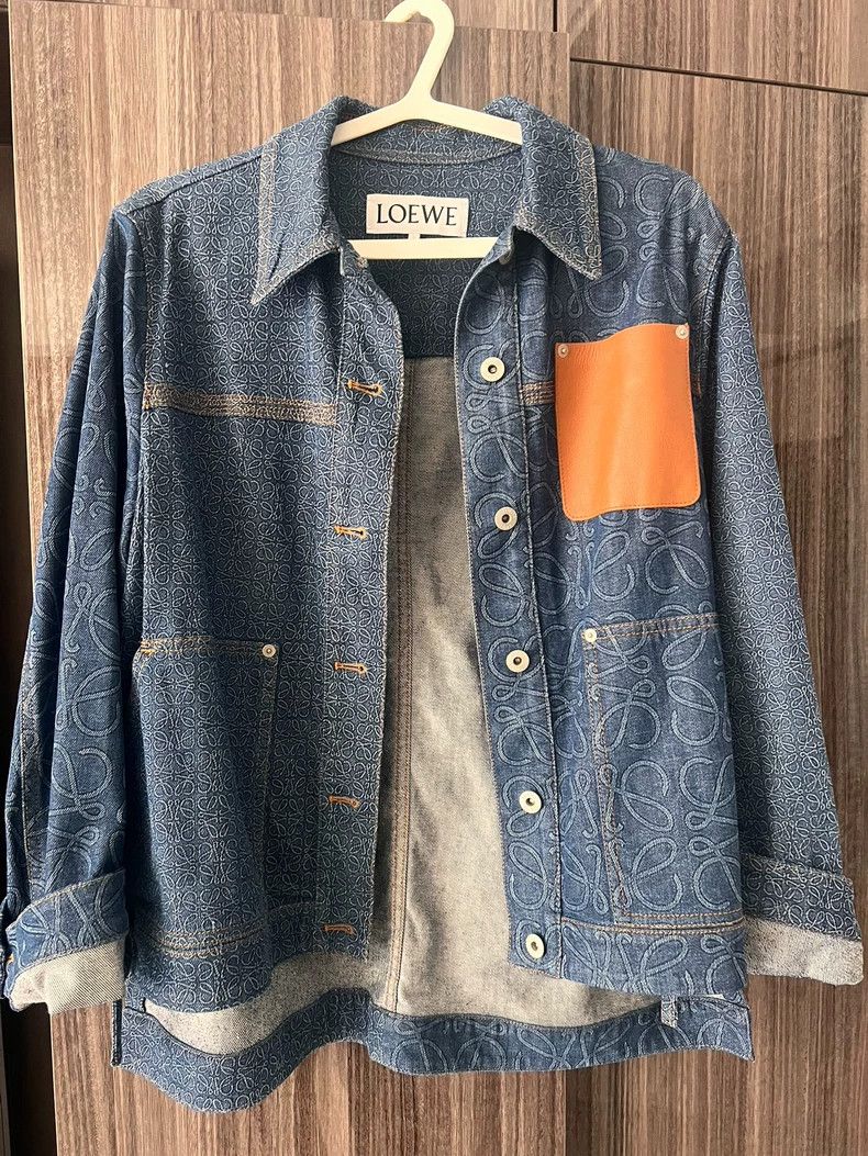 Loewe Loewe Contrast Pocket Denim Jacket Size US XS / EU 42 / 0 - 1 Thumbnail