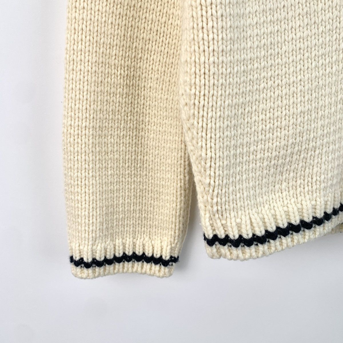 Dior Christian Dior Sailor Collar Long Sleeve Knit Cardigan K26WX Size XS / US 0-2 / IT 36-38 - 3 Thumbnail