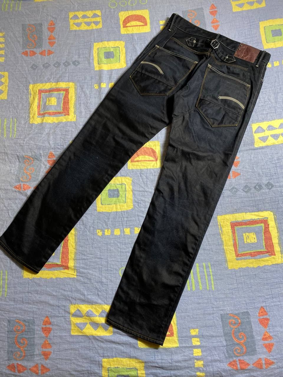 G-Star G star Raw Jeans Denim Size US 32 / EU 48 - 17 Thumbnail
