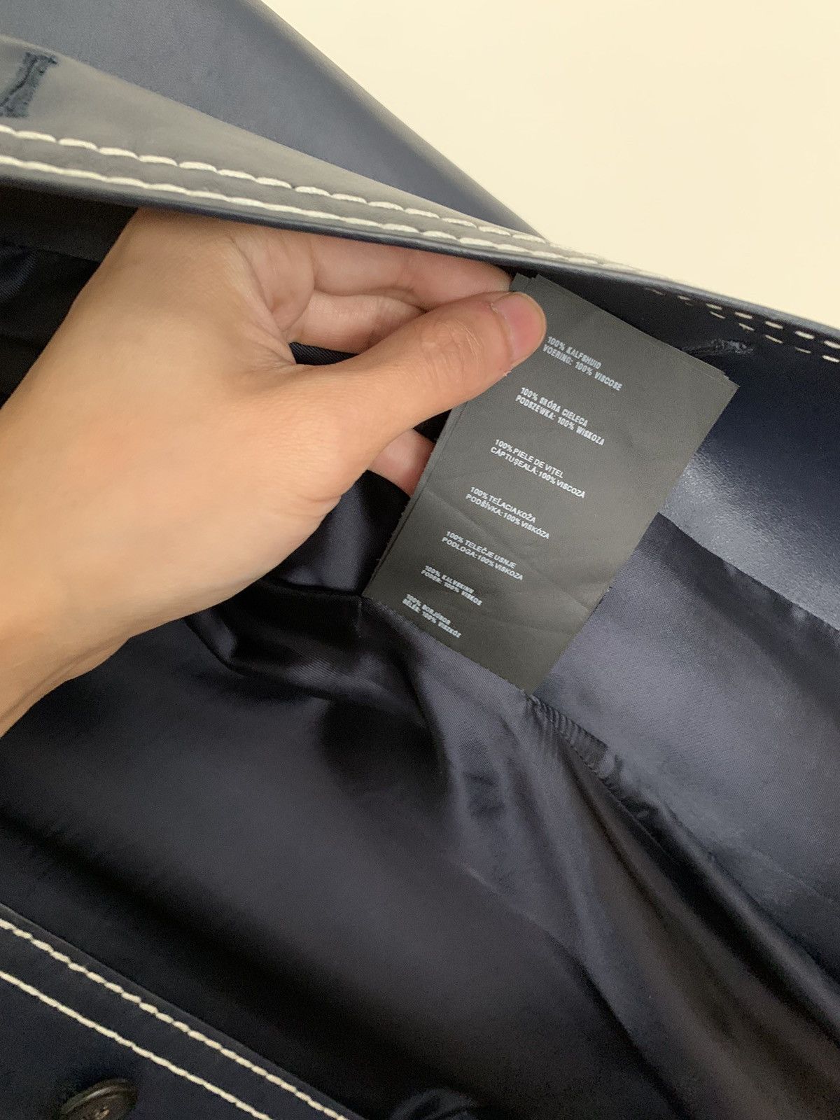 Prada Iconic Prada Leather Coat Size US S / EU 44-46 / 1 - 10 Thumbnail