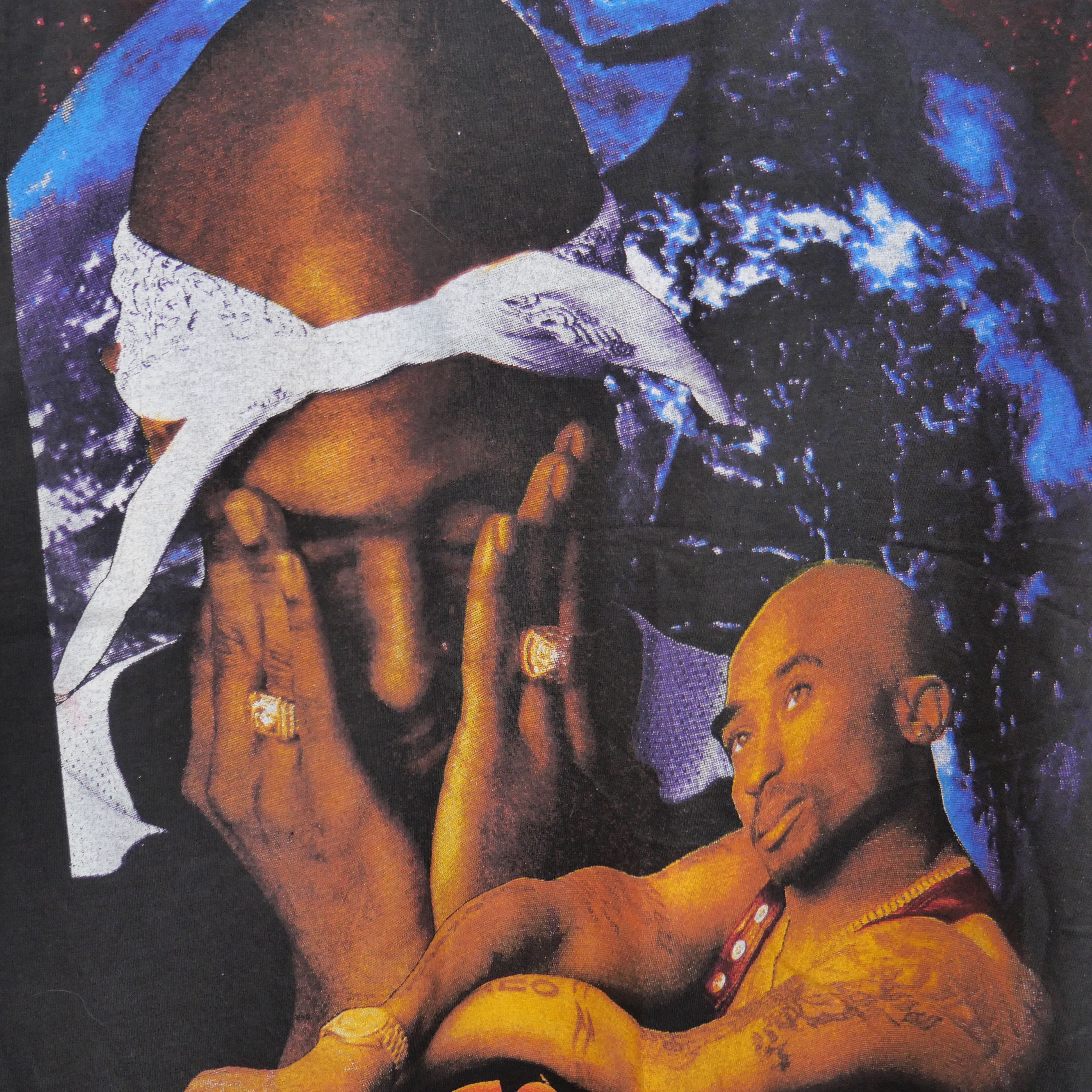 Other Vintage 2Pac 90s Shirt Size US XL / EU 56 / 4 - 5 Thumbnail