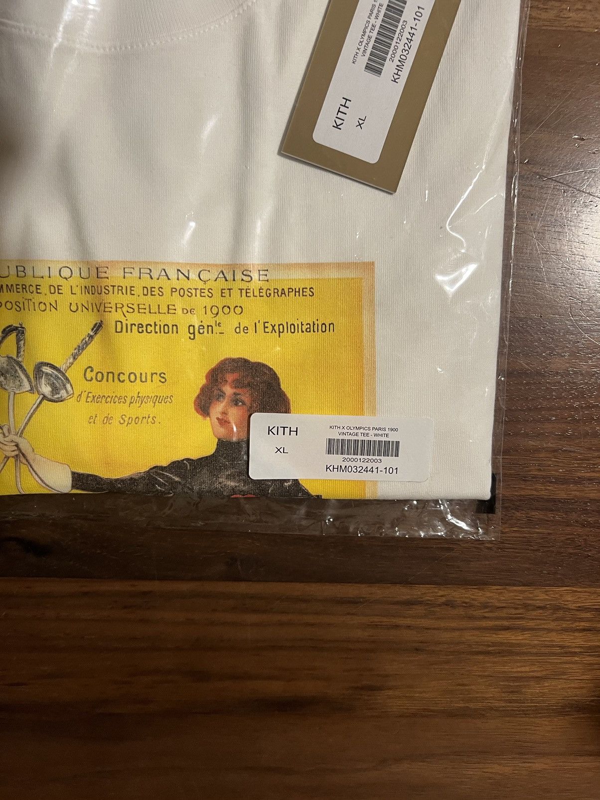 Kith Kith for Olympics Heritage Paris 1900 Vintage Tee Size XL Size US XL / EU 56 / 4 - 7 Thumbnail