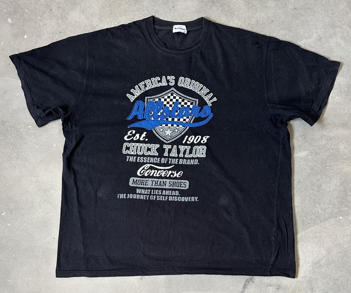 Converse VINTAGE Y2K CONVERSE CHUCK TAYLOR TEE Size US XXL / EU 58 / 5 - 1 Thumbnail