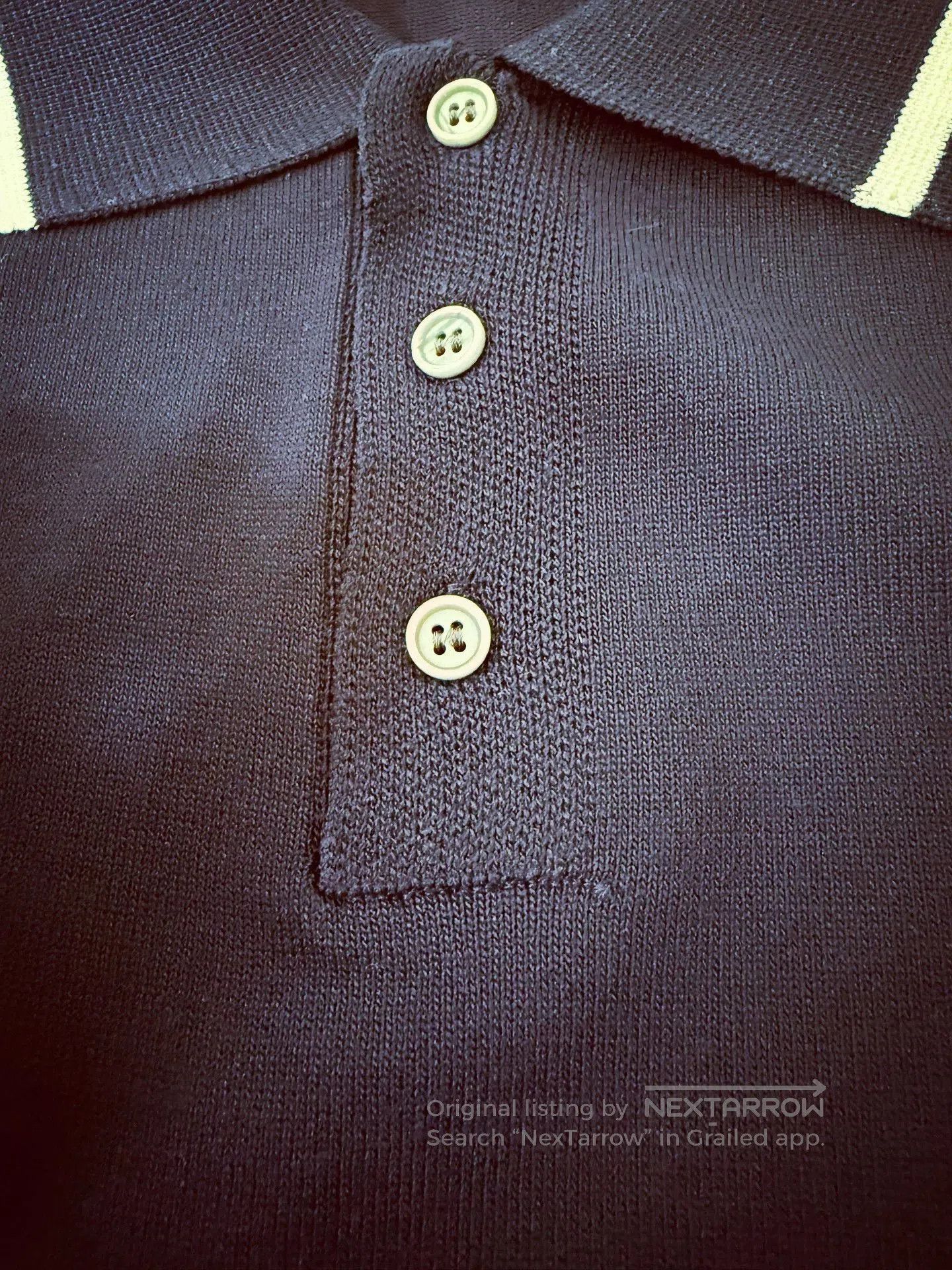 Thom Browne Thom Browne Short Sleeve Polo Shirt. Size US M / EU 48-50 / 2 - 4 Thumbnail