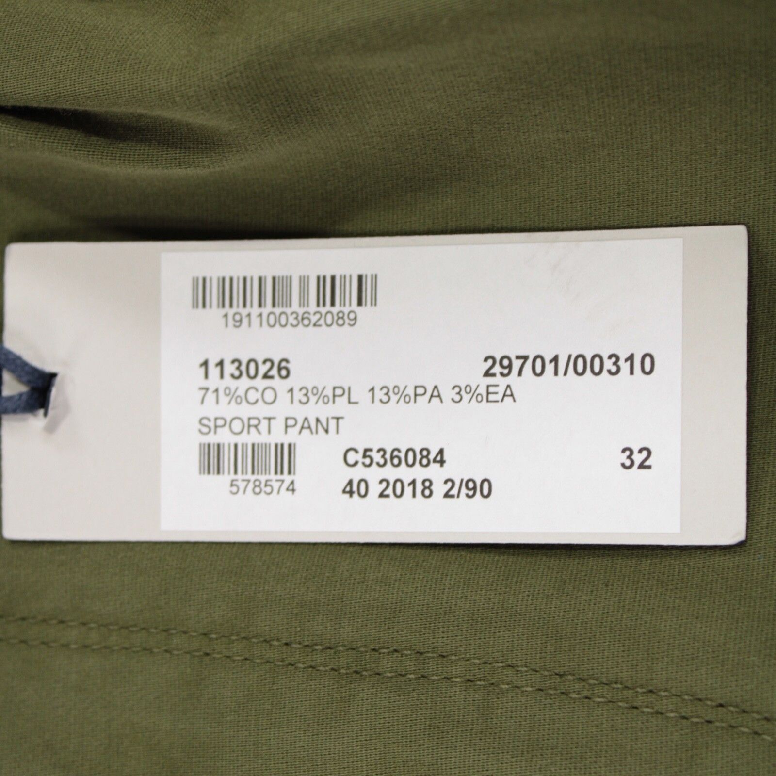 Zanella Zanella New with tags Chino Size 32 US In Green Size US 32 / EU 48 - 4 Thumbnail