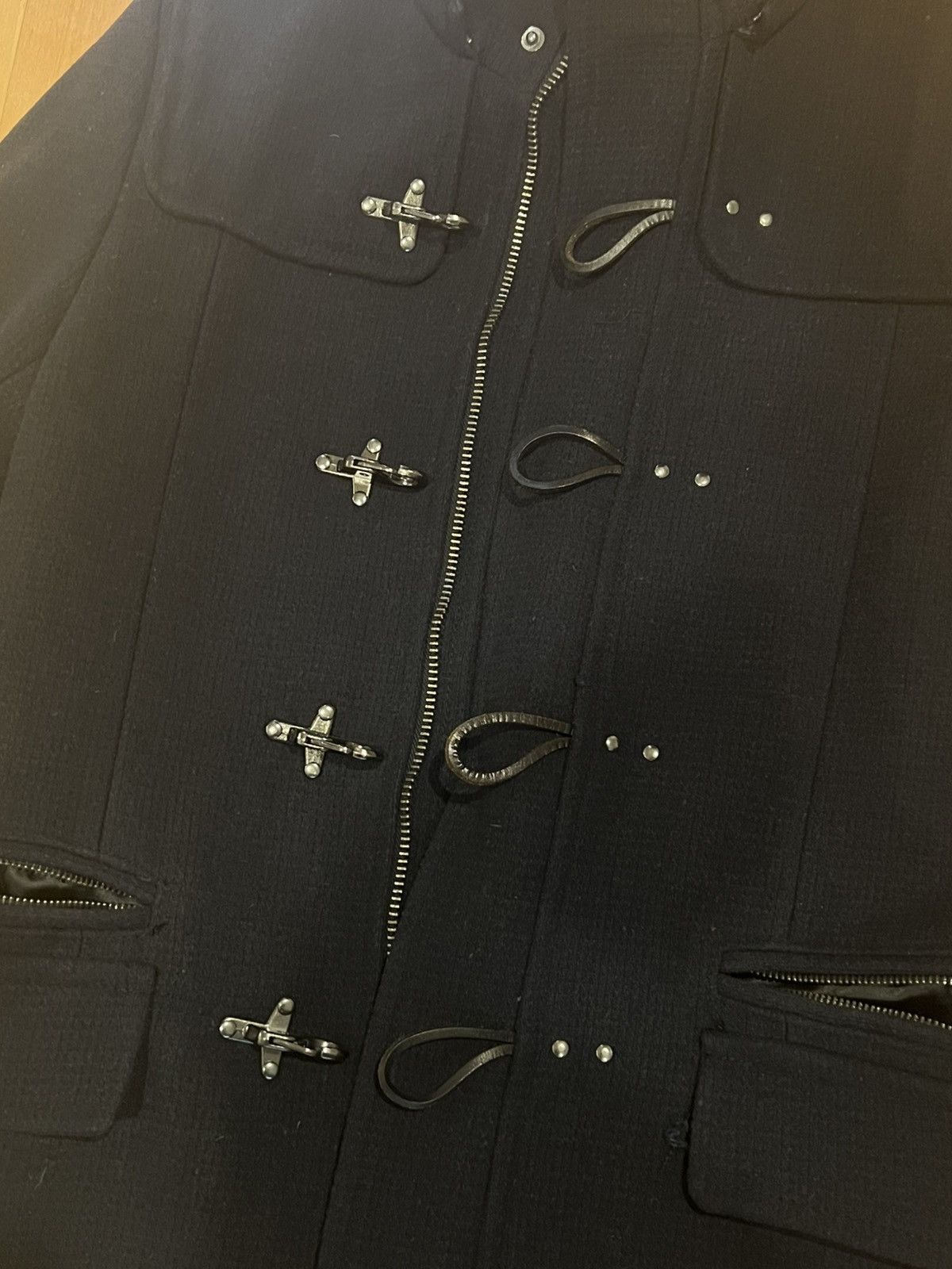 H&M Dark Navy Long Coat