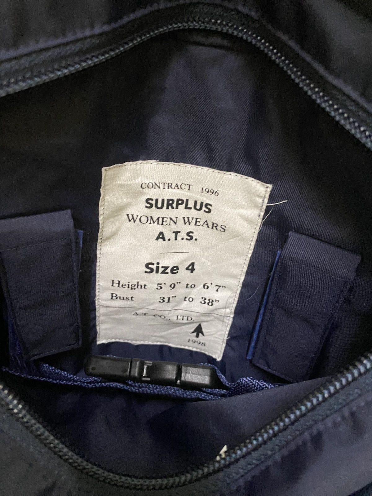 Japanese Brand Vintage A/T Black Nylon Windbreaker Jacket | Utility Outdoor Size US M / EU 48-50 / 2 - 8 Thumbnail