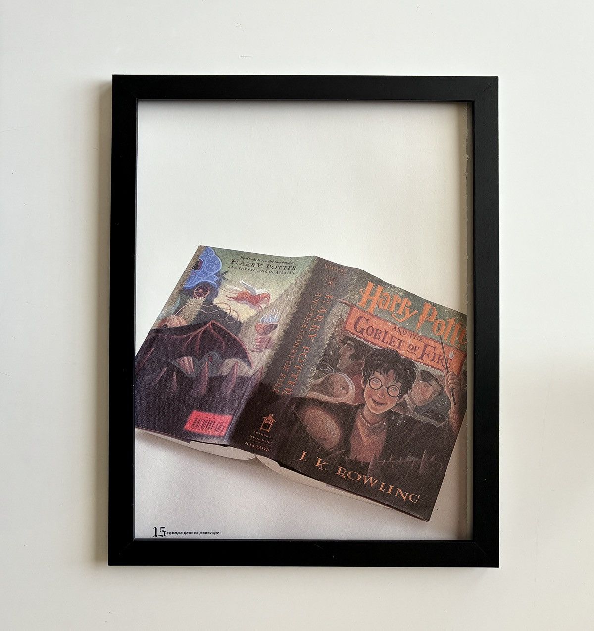 Chrome Hearts Chrome Hearts harry potter covers photo Framed poster 9x11 Size ONE SIZE - 1 Thumbnail