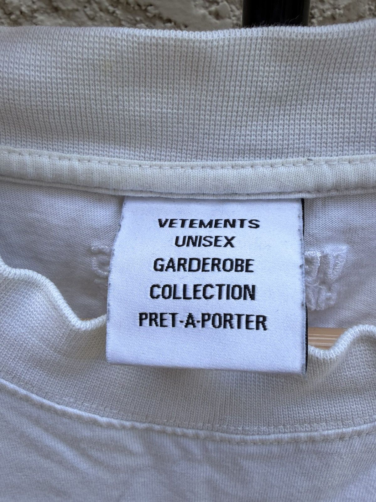 Vetements Vetements Haute Couture Print T-Shirt Size US S / EU 44-46 / 1 - 4 Thumbnail