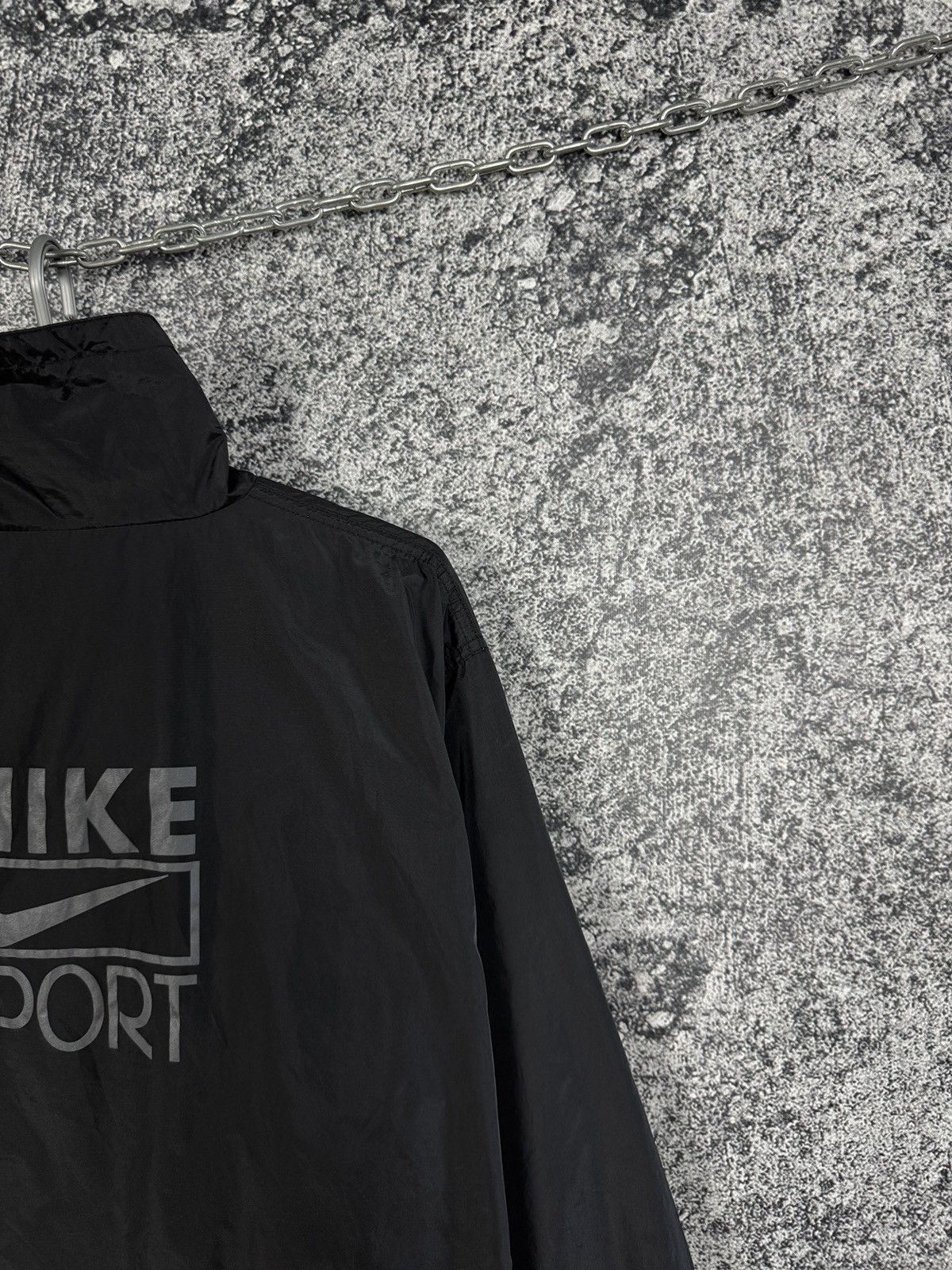Nike Vintage 90s Nike Sport Nylon Jacket Windbreaker Size L Size US L / EU 52-54 / 3 - 14 Thumbnail