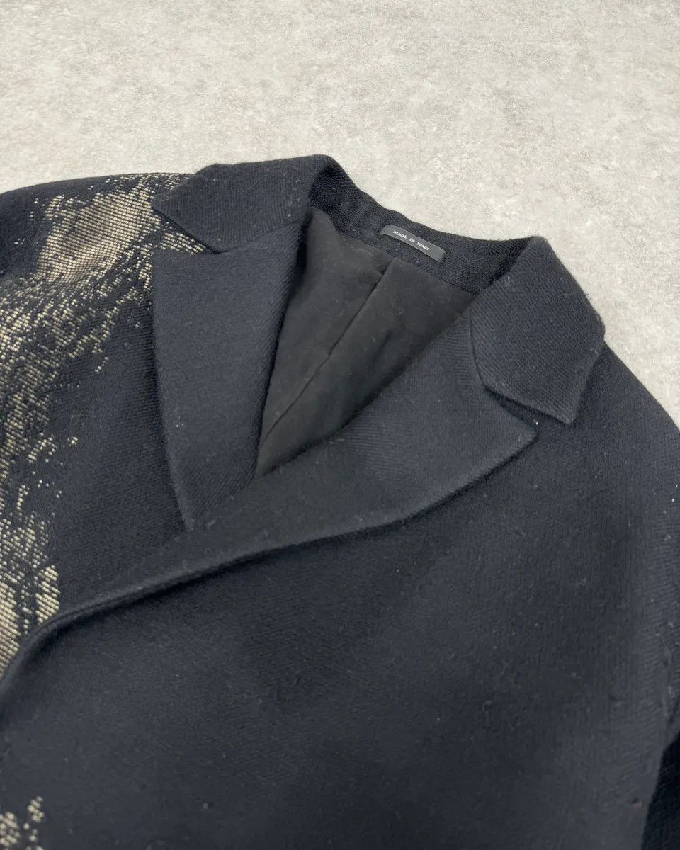 Emporio Armani AW2015 Emporio Armani Black Wool Aura Long Trench Jacket Size US M / EU 48-50 / 2 - 6 Thumbnail