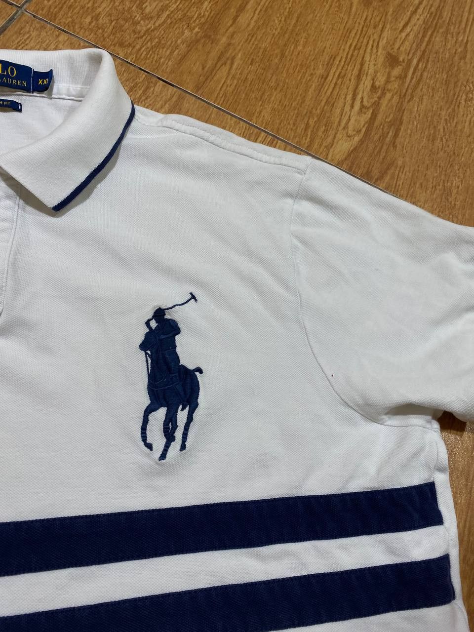 Polo Ralph Lauren Vintage Polo Ralph Lauren Big Logo Mens Polo #2 Size US XXL / EU 58 / 5 - 13 Thumbnail